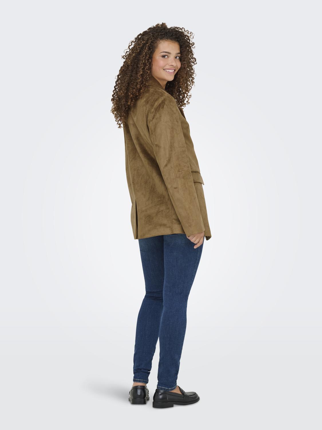 ONLTULIP LIFE FAUX SUEDE BLAZER OTW