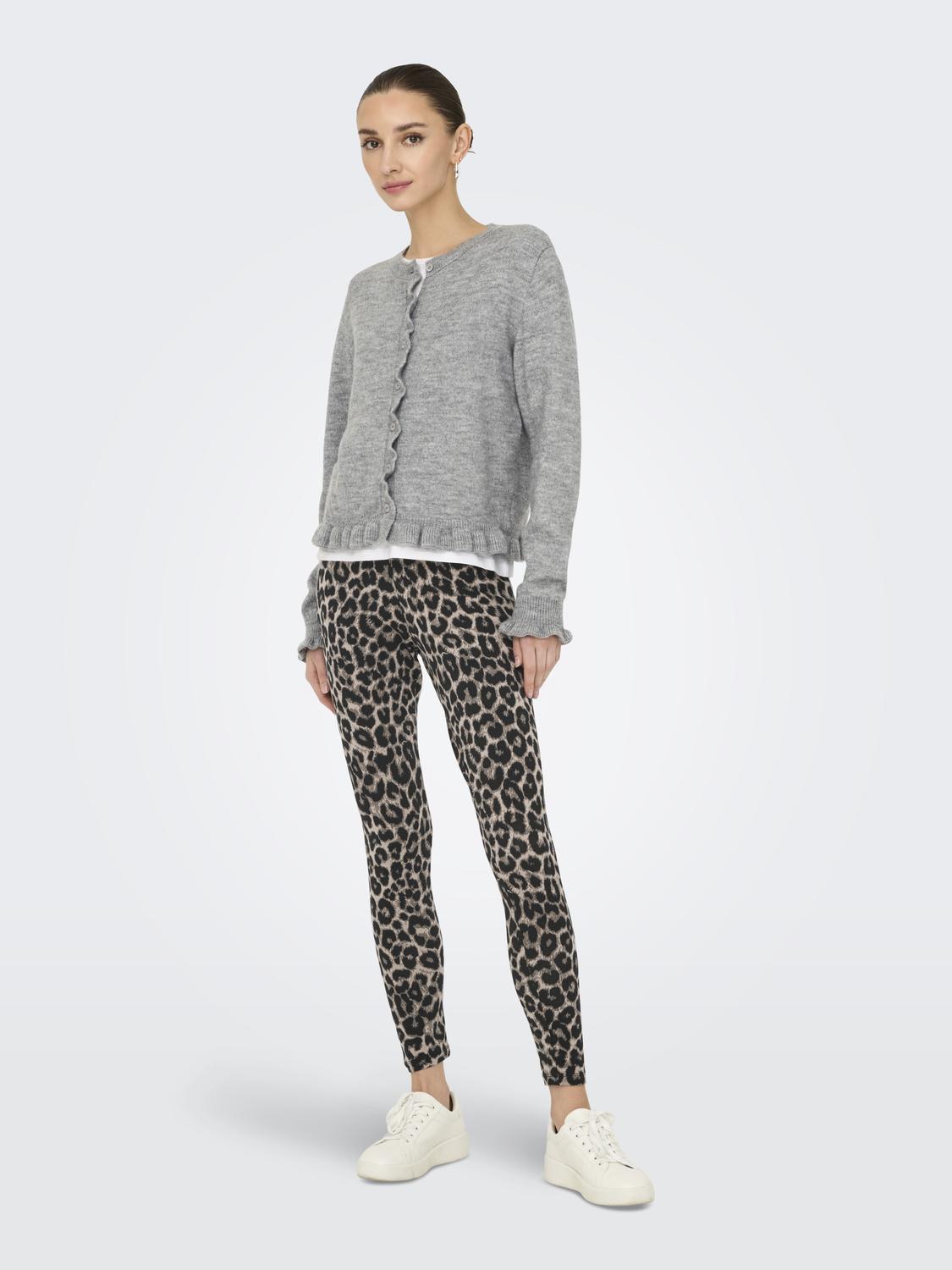 JDYLETTY L/S ON FRILL CARDIGAN KNT NOOS - 6