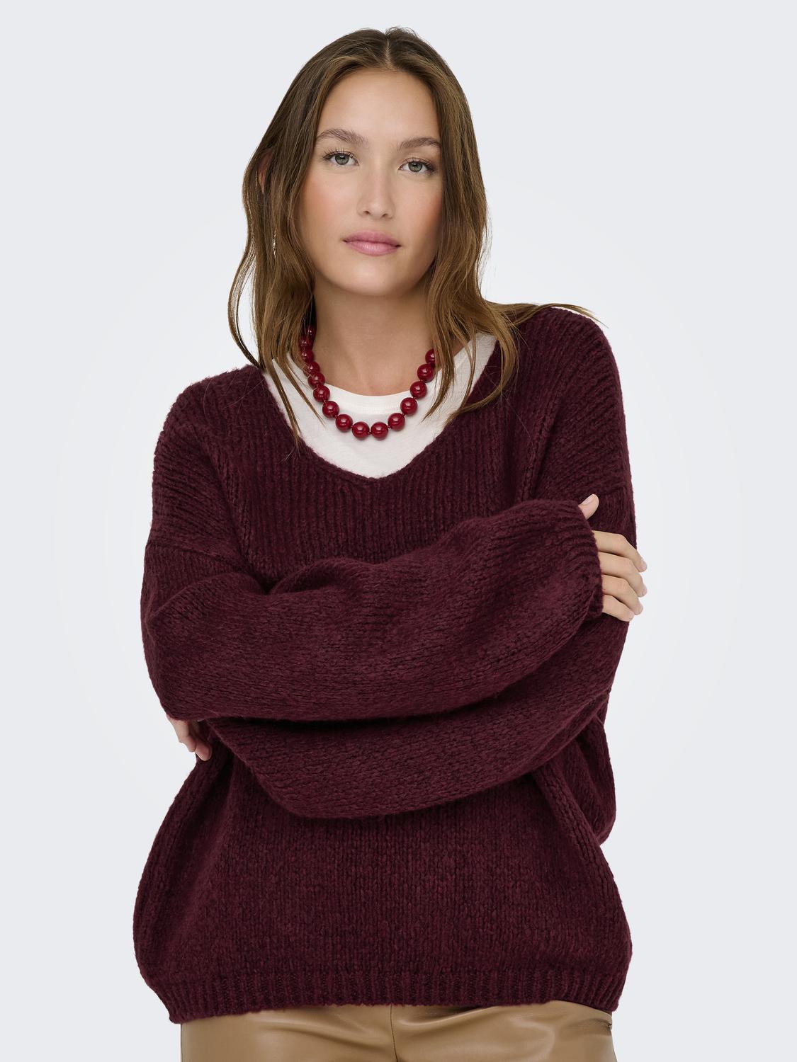 JDYDINEA L/S REVERSIBLE PULLOV. KNT NOOS - 5