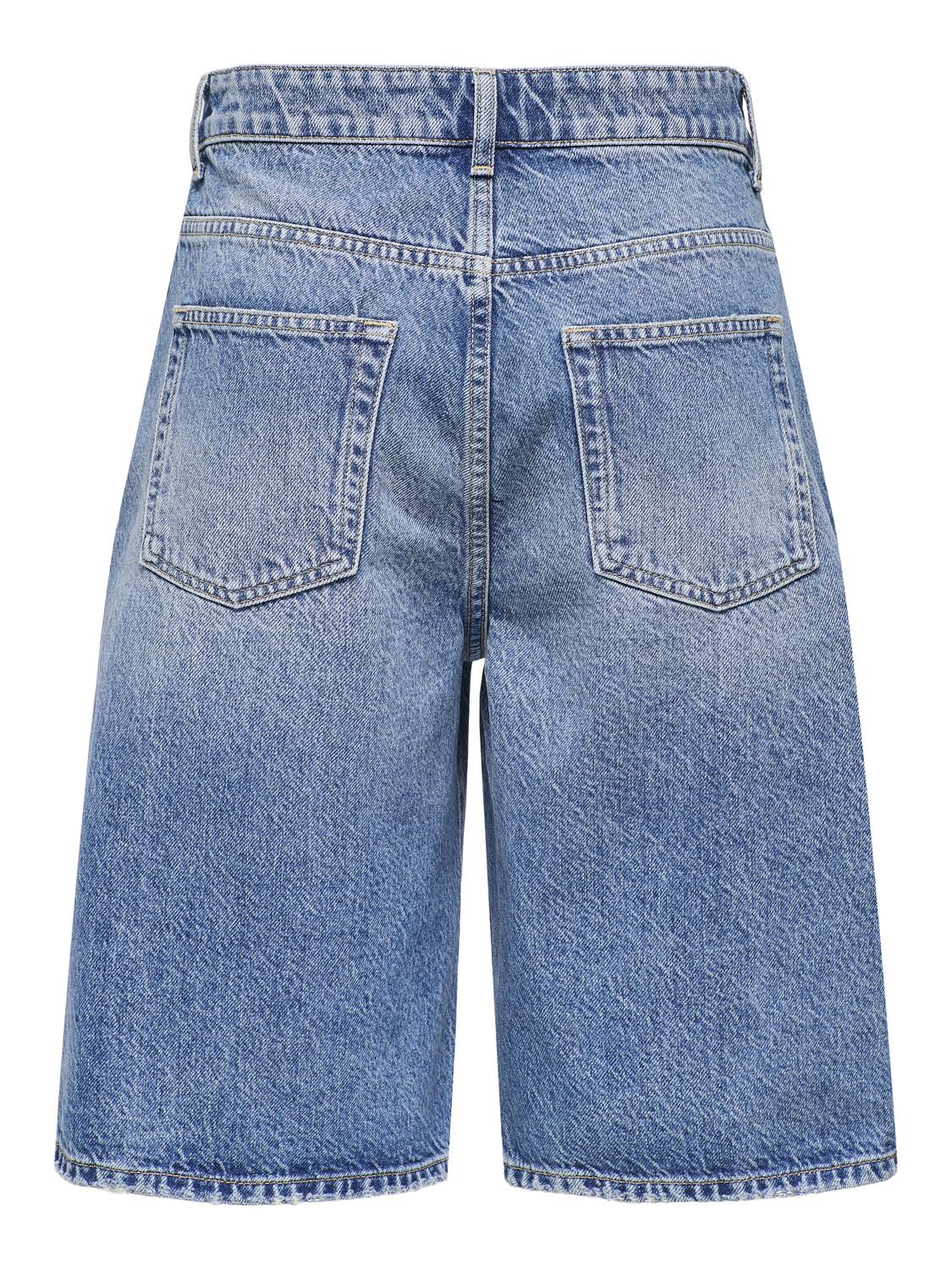 ONLMATE Mid Waist Denim Shorts for hverdagsbruk - 7
