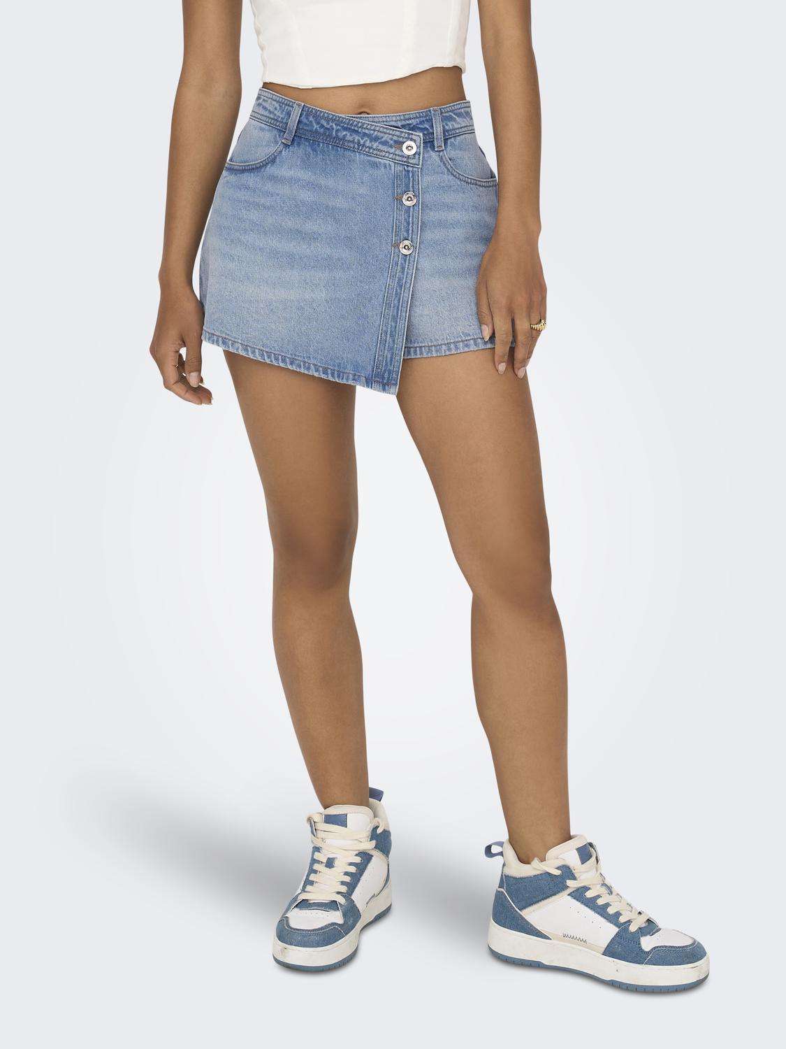 ONLLESLY Mini Denim Wrap Skort