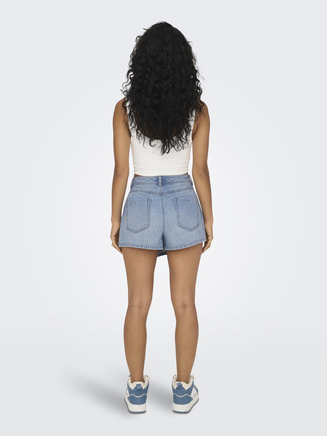 ONLLESLY Mini Denim Wrap Skort - 2