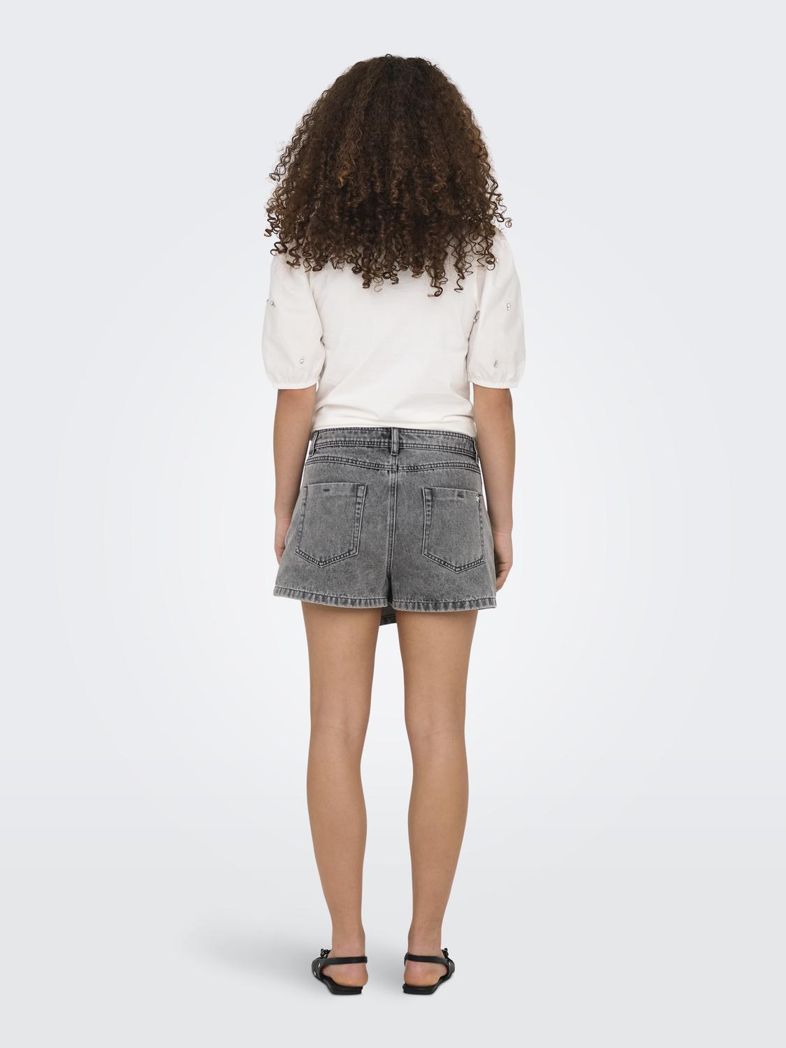 ONLLESLY Mini Denim Wrap Skort - 2