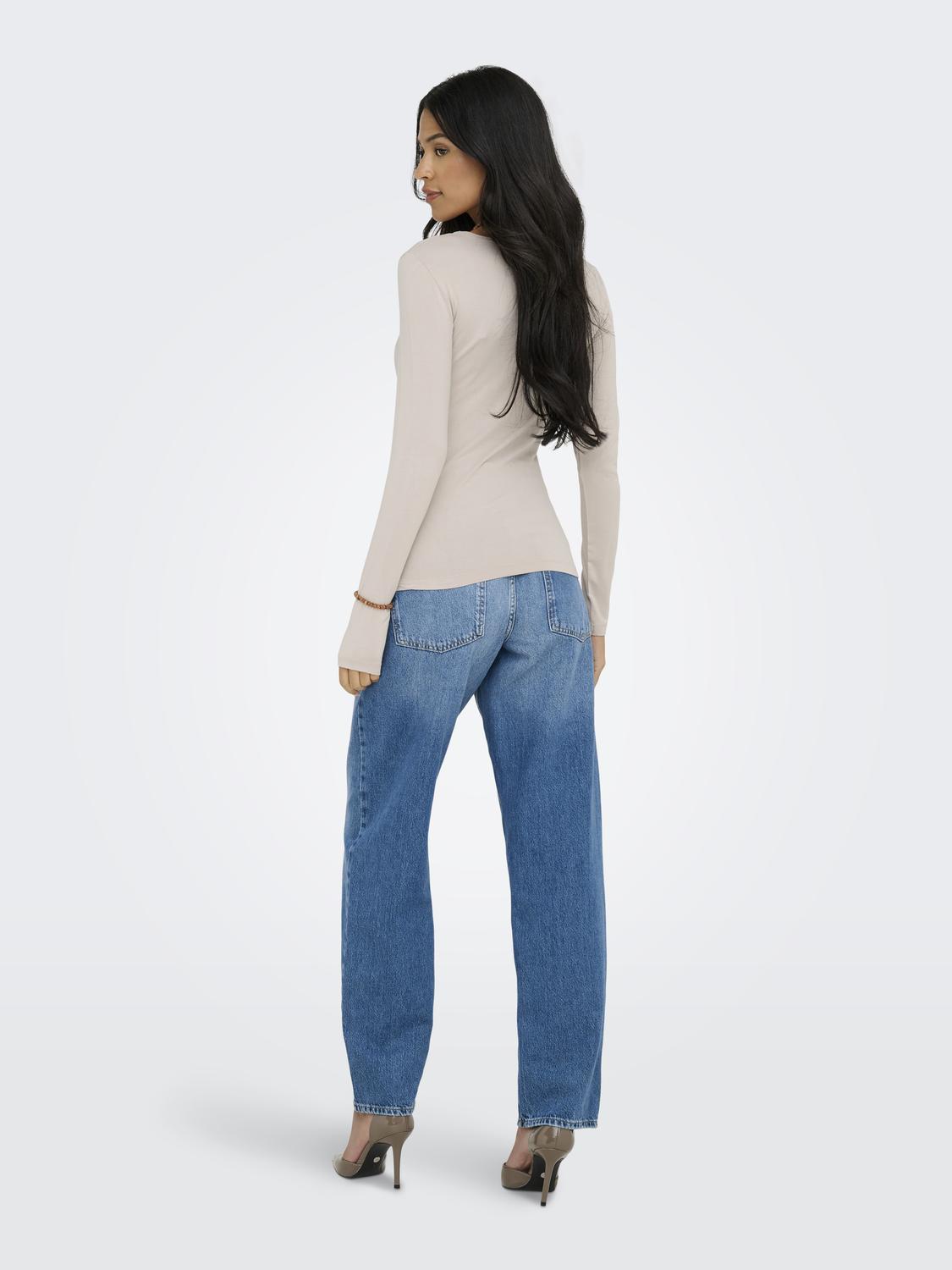 JDYMILA L/S O-NECK TOP JRS NOOS - 2