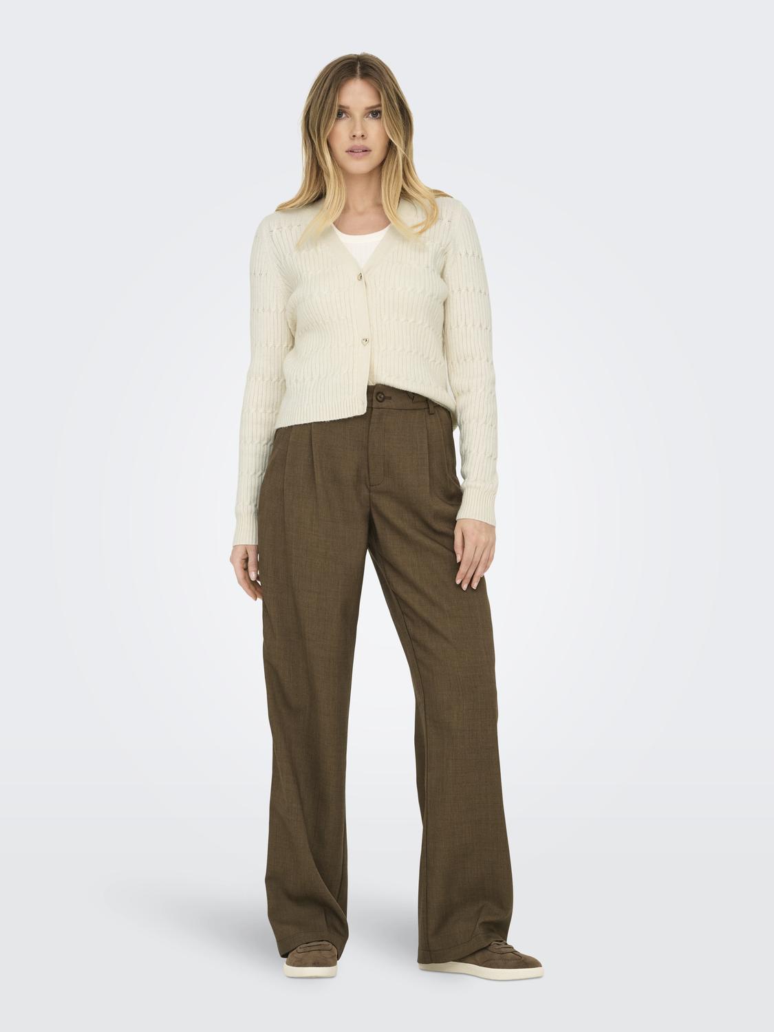 ONLKATIA LS VNECK CARDI KNT NOOS - 6