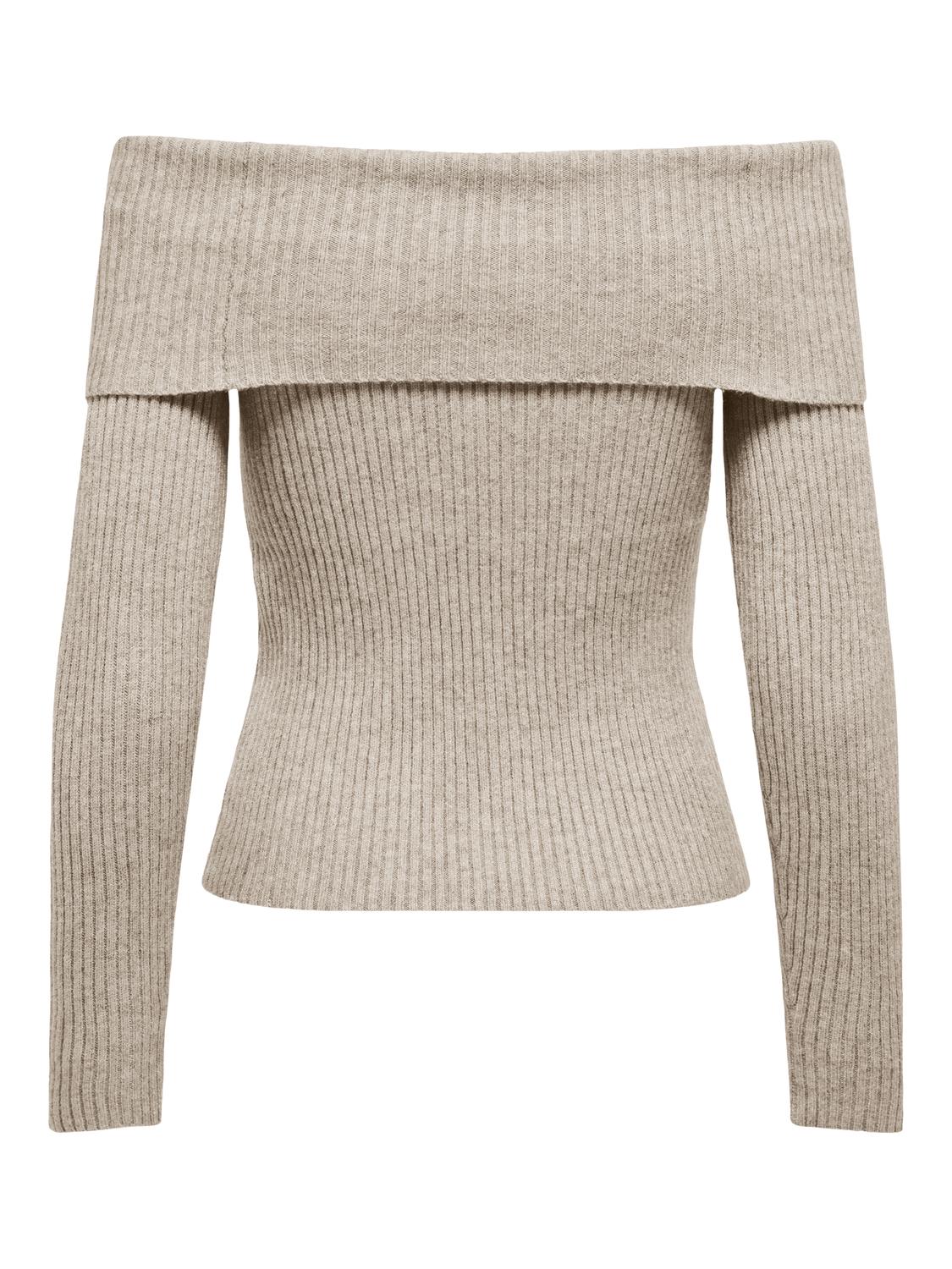 ONLKATIA LS OFF SHOULDER KNT NOOS - 7