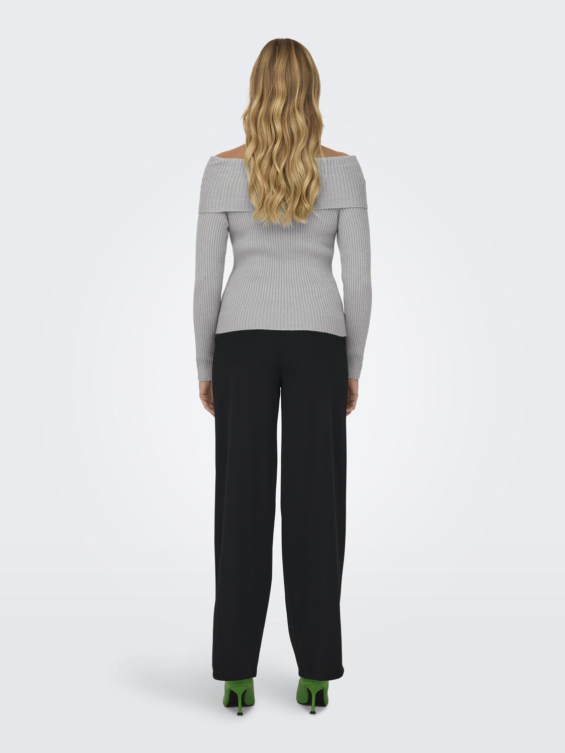 ONLKATIA LS OFF SHOULDER KNT NOOS - 2