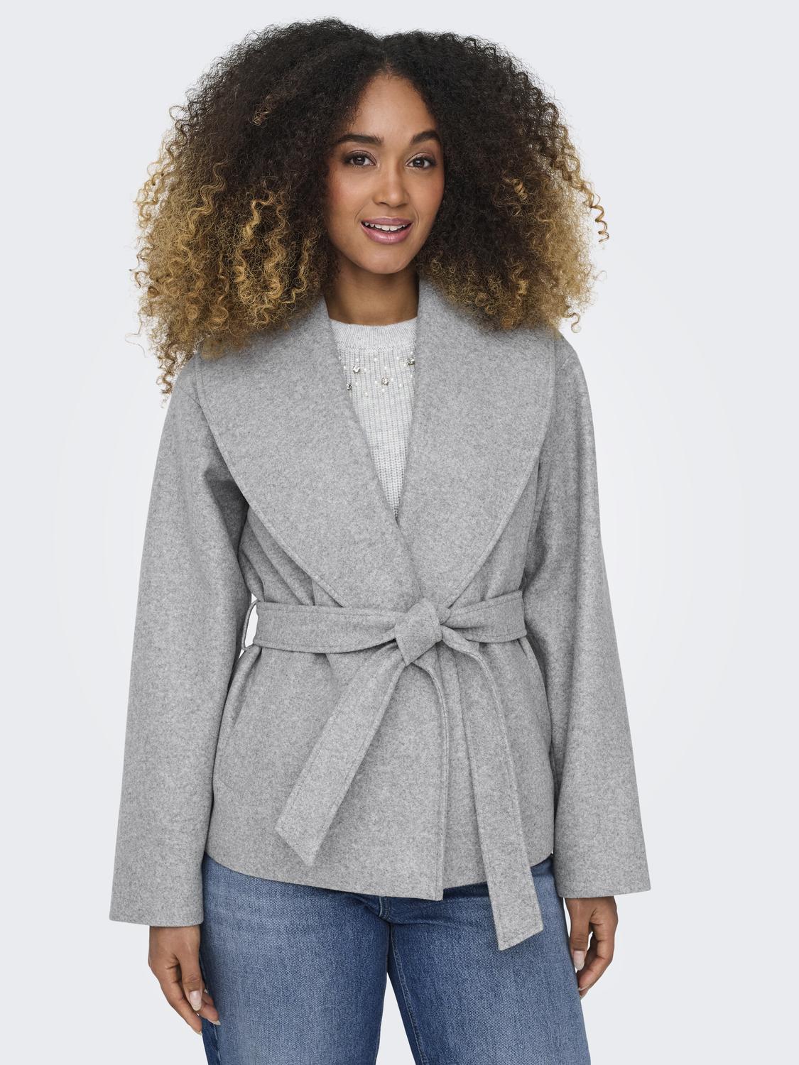 ONLAUGUSTA SHORT COAT OTW NOOS - 4