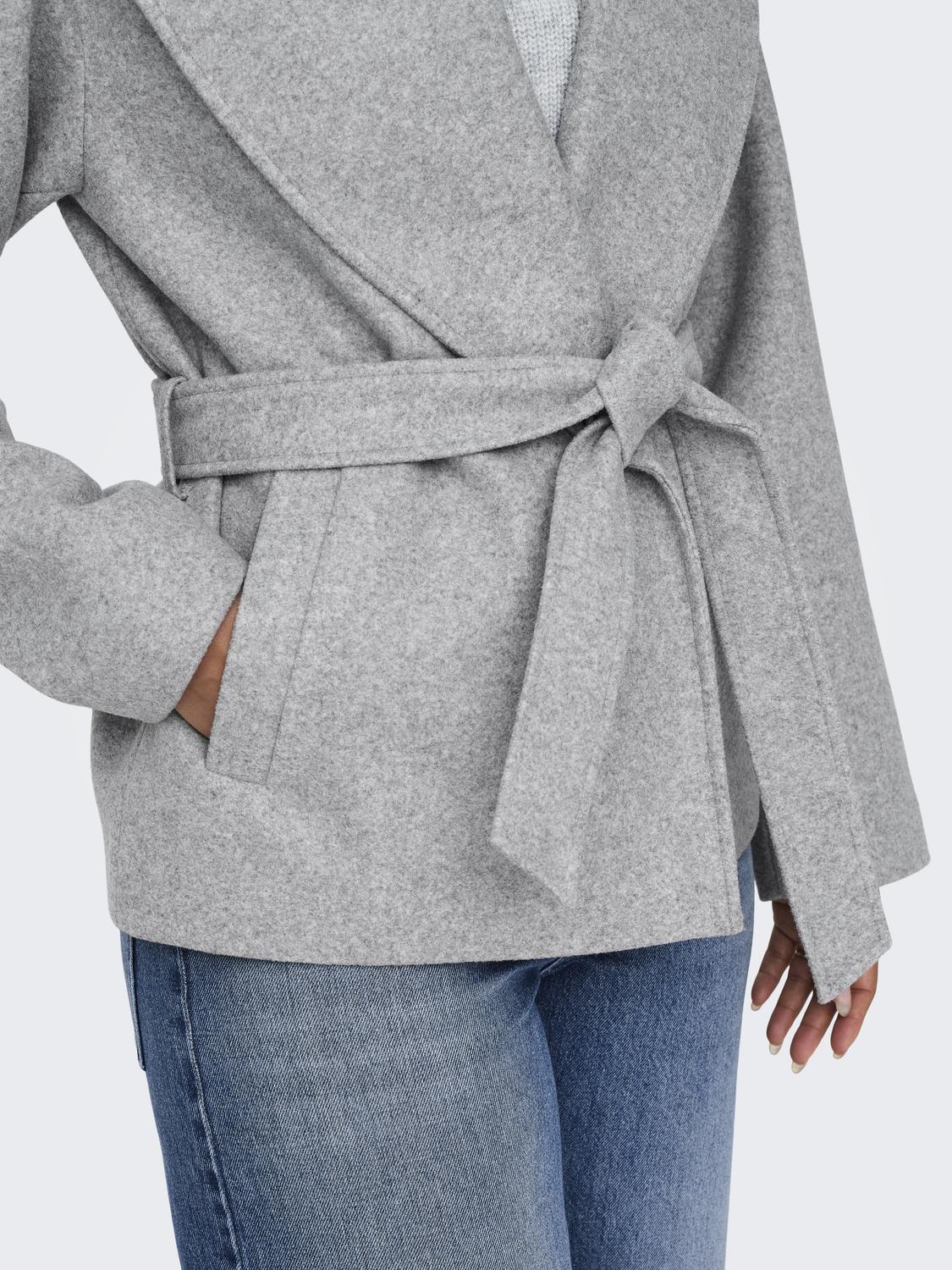 ONLAUGUSTA SHORT COAT OTW NOOS - 5