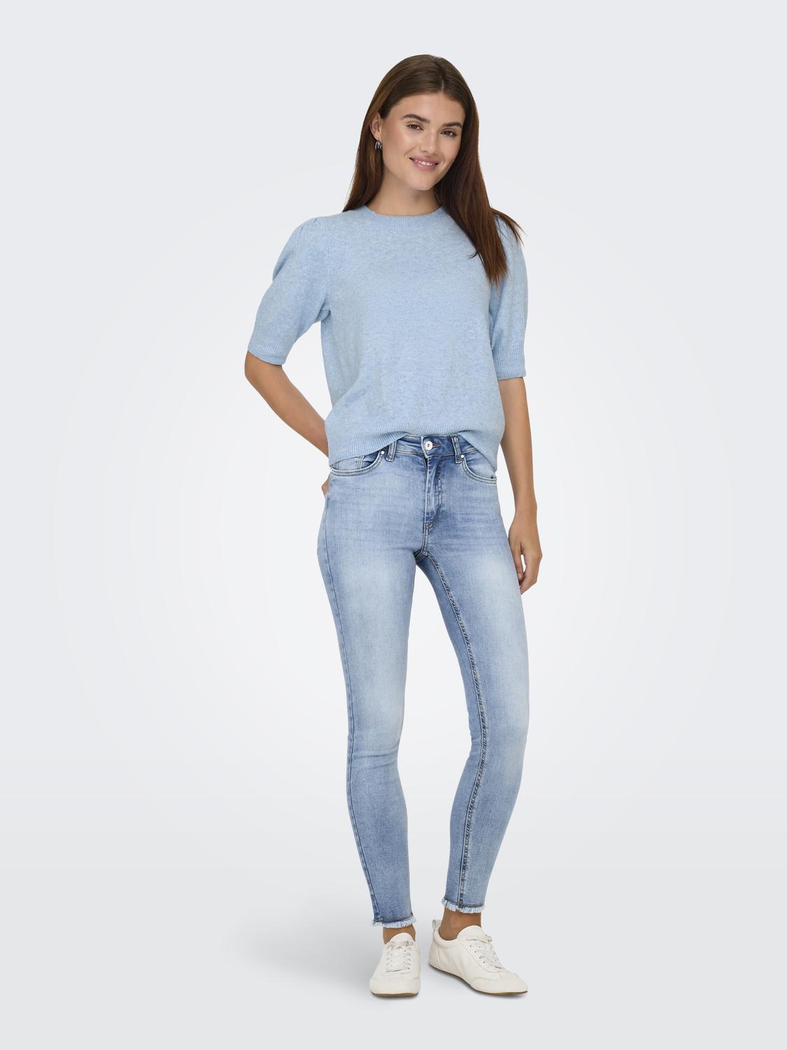 ONLRICA Lange ermer Strikket genser med O-halspassform - 6