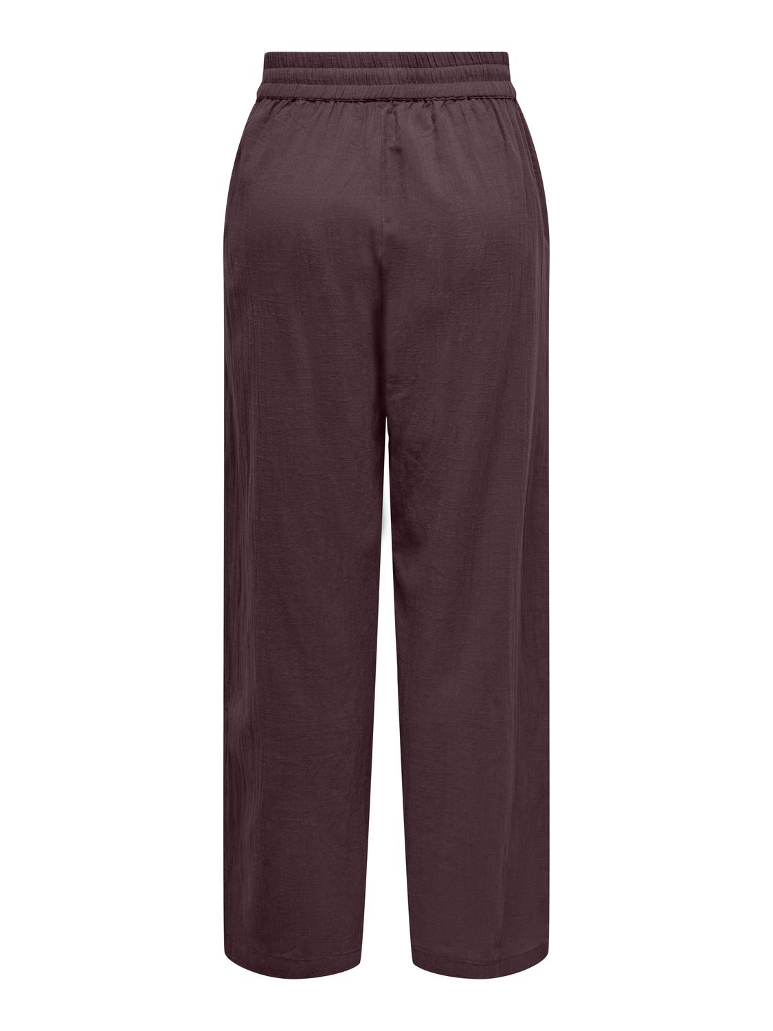 ONLTIZANA Grunnleggende elastisk midjebukse med sidelommer - 2
