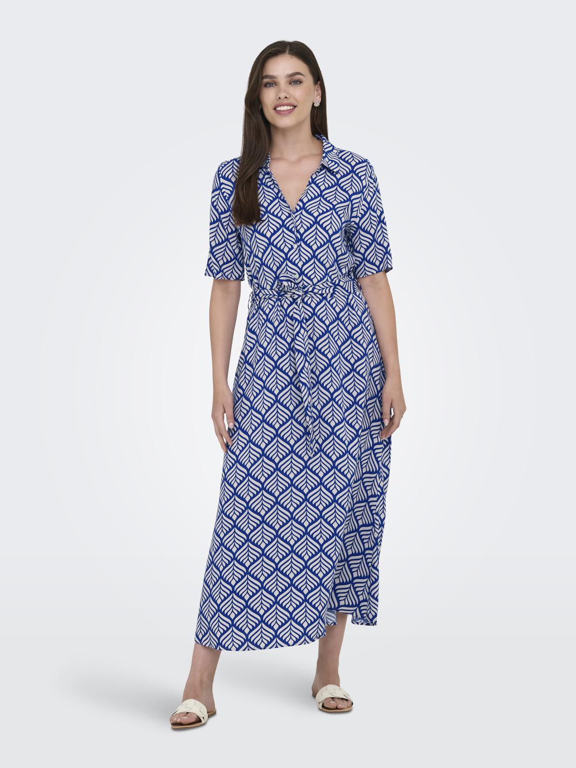 JDYSTARSEZEN LIFE 2/4 MIDIDRESS WVN NOOS