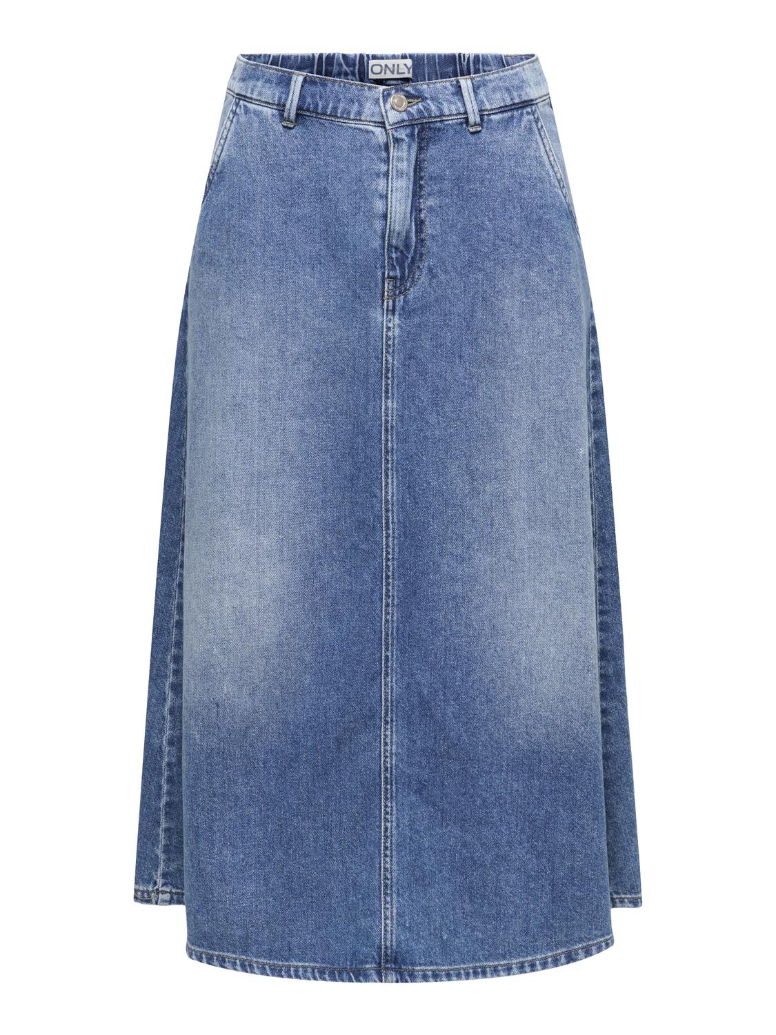 ONLMINDY HW LOOSE DNM SKIRT NOOS