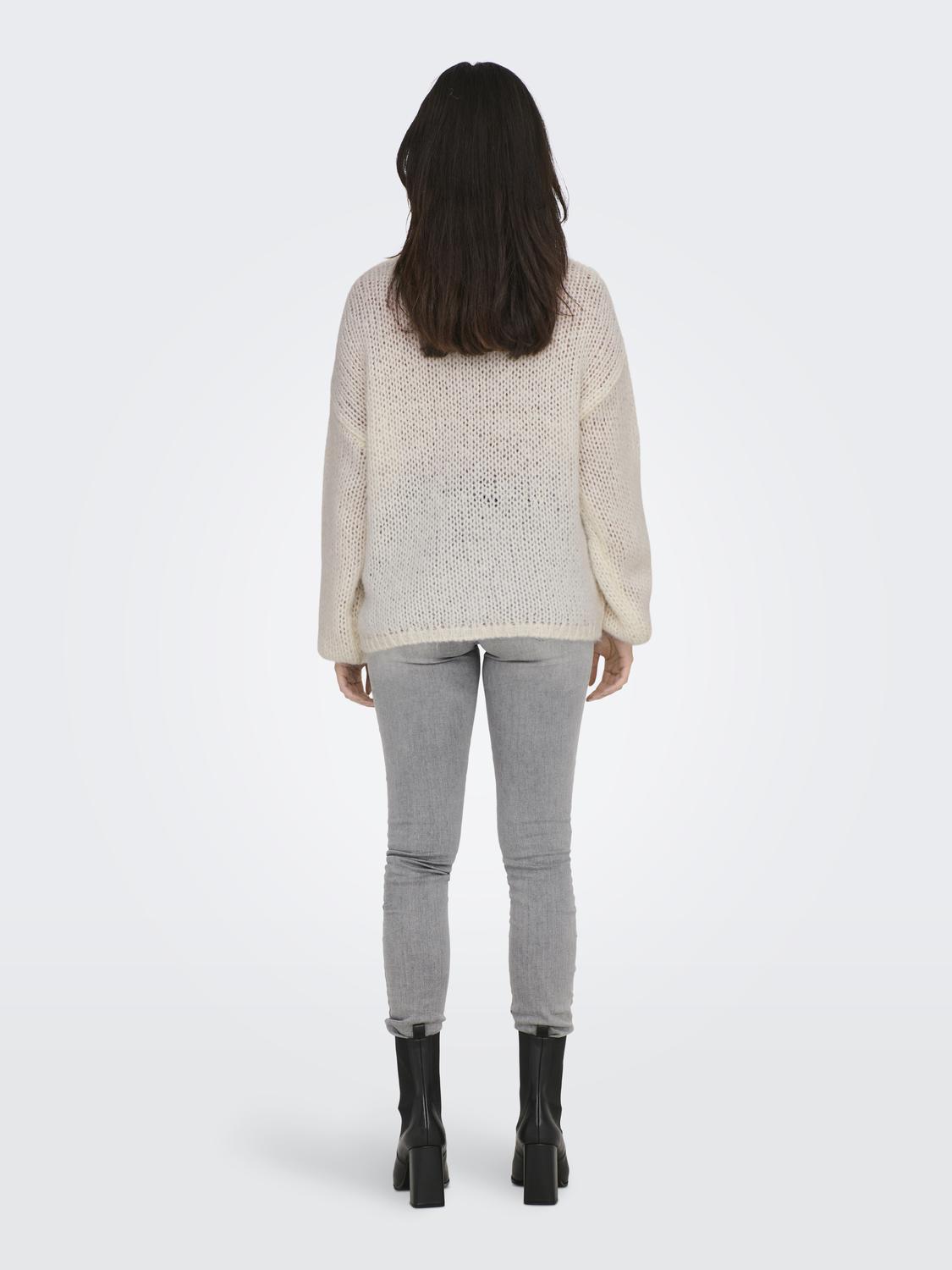 ONLNORDIC LIFE LS O-NECK KNT NOOS - 2
