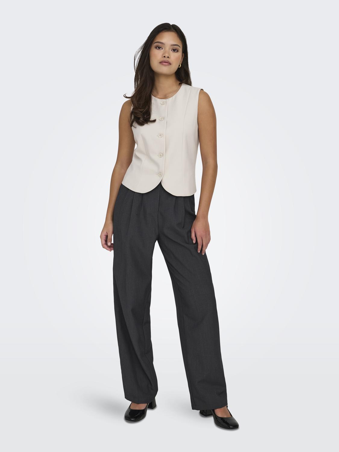 ONLMALENA O-NECK WAISTCOAT TLR - 6