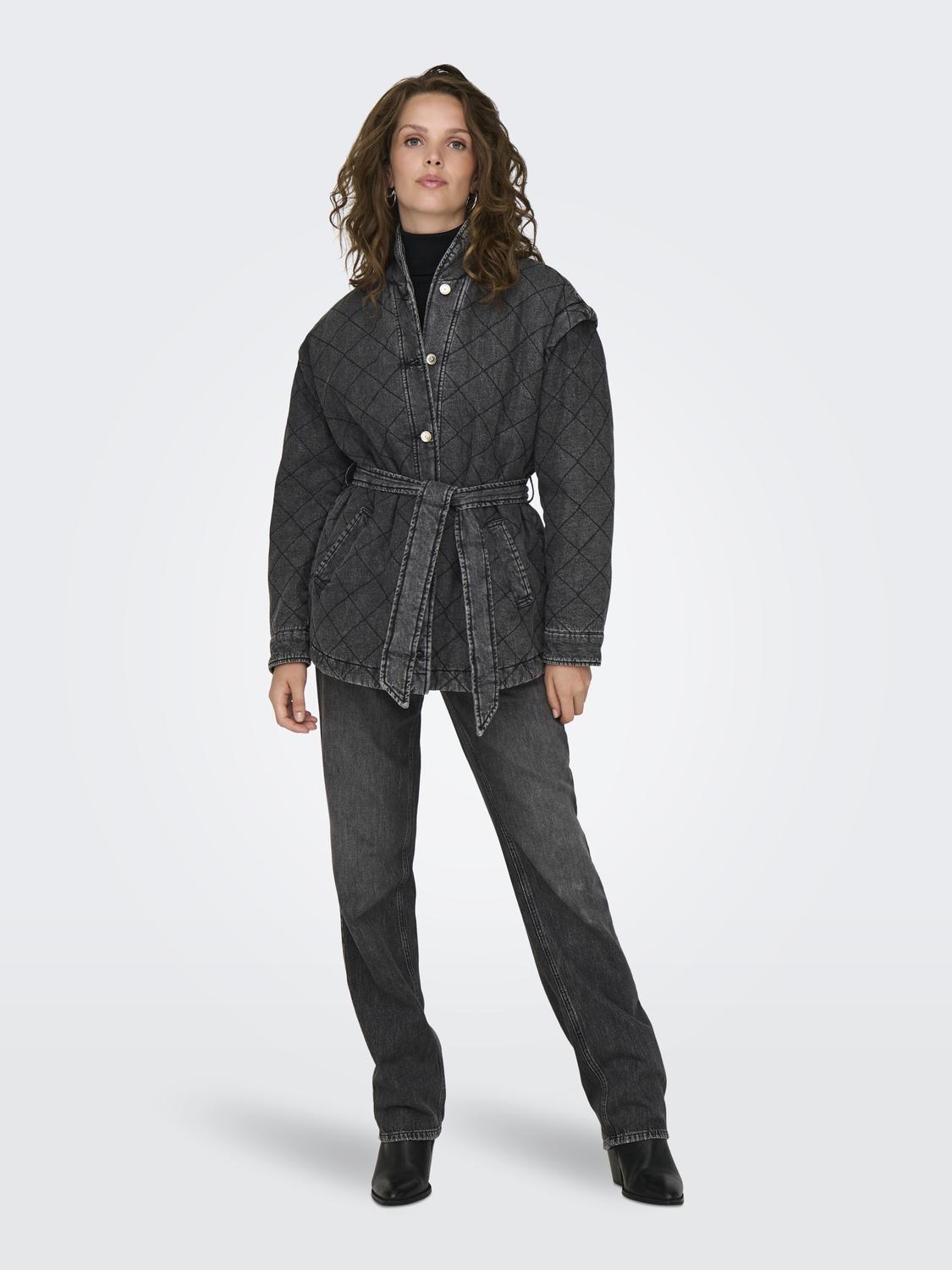 ONLFRANCES LS QUILT DNM JACKET GUA
