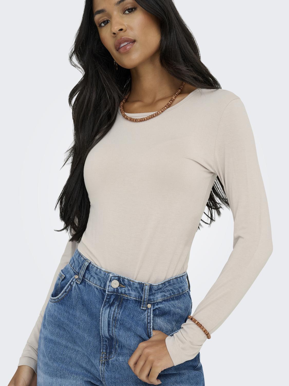 JDYMILA L/S O-NECK TOP JRS NOOS - 5