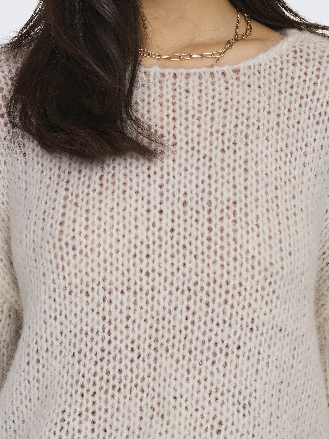 ONLNORDIC LIFE LS O-NECK KNT NOOS - 5