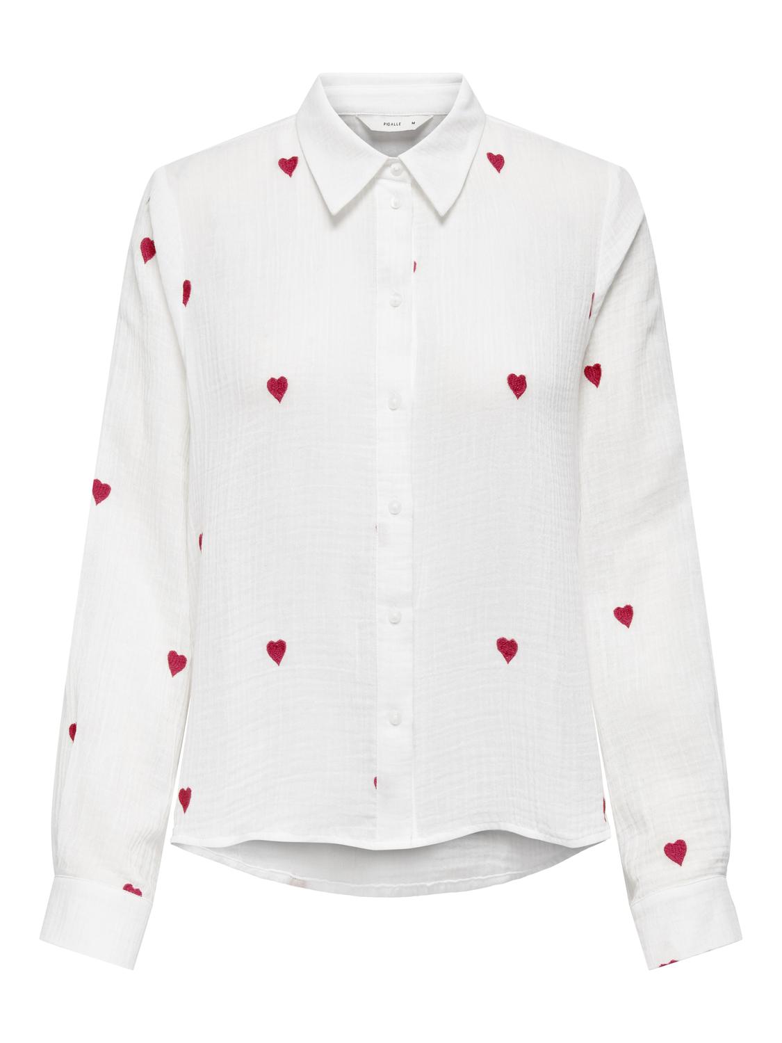 ONLHEART L/S SHIRT NOOS WVN - 3