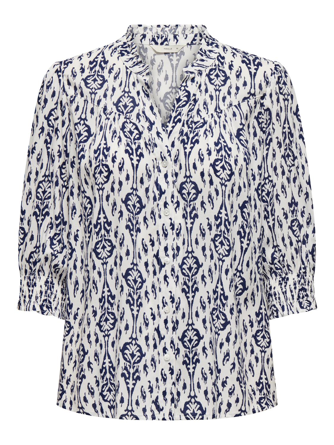 ONLRAYA Feminin skjorte med regular fit og 3/4 ærmer