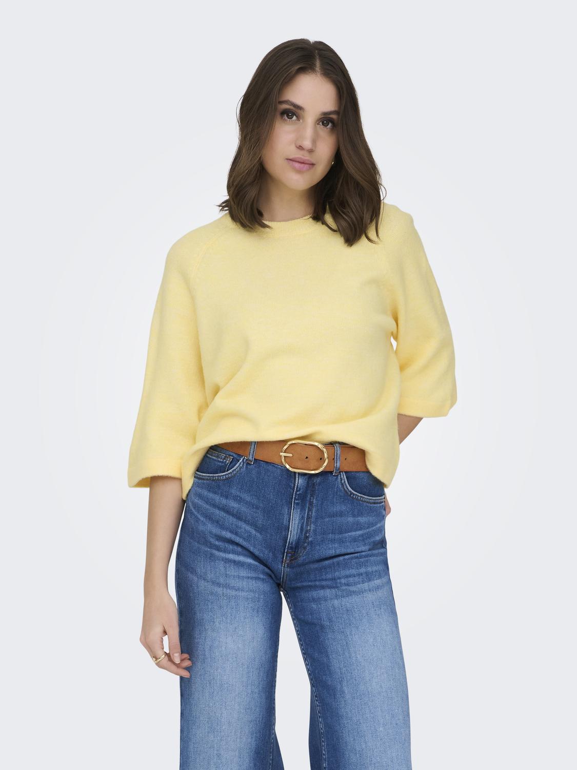 ONLSIMONI 3/4 PULLOVER KNT NOOS