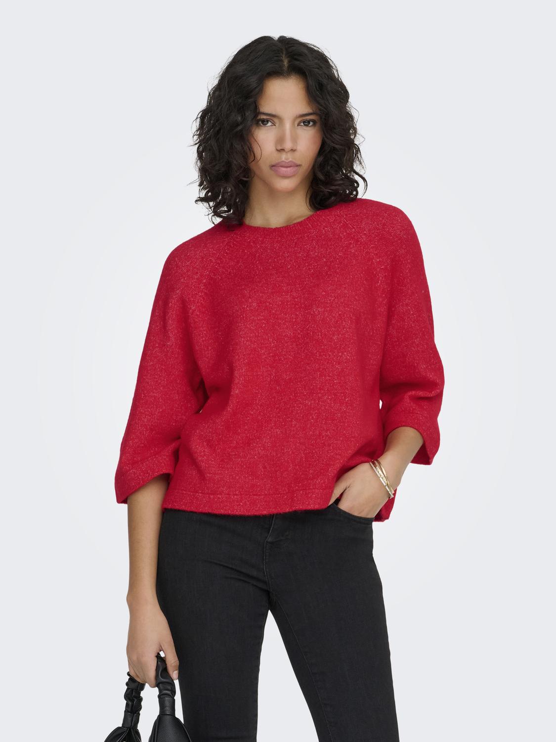 ONLSIMONI 3/4 PULLOVER KNT NOOS