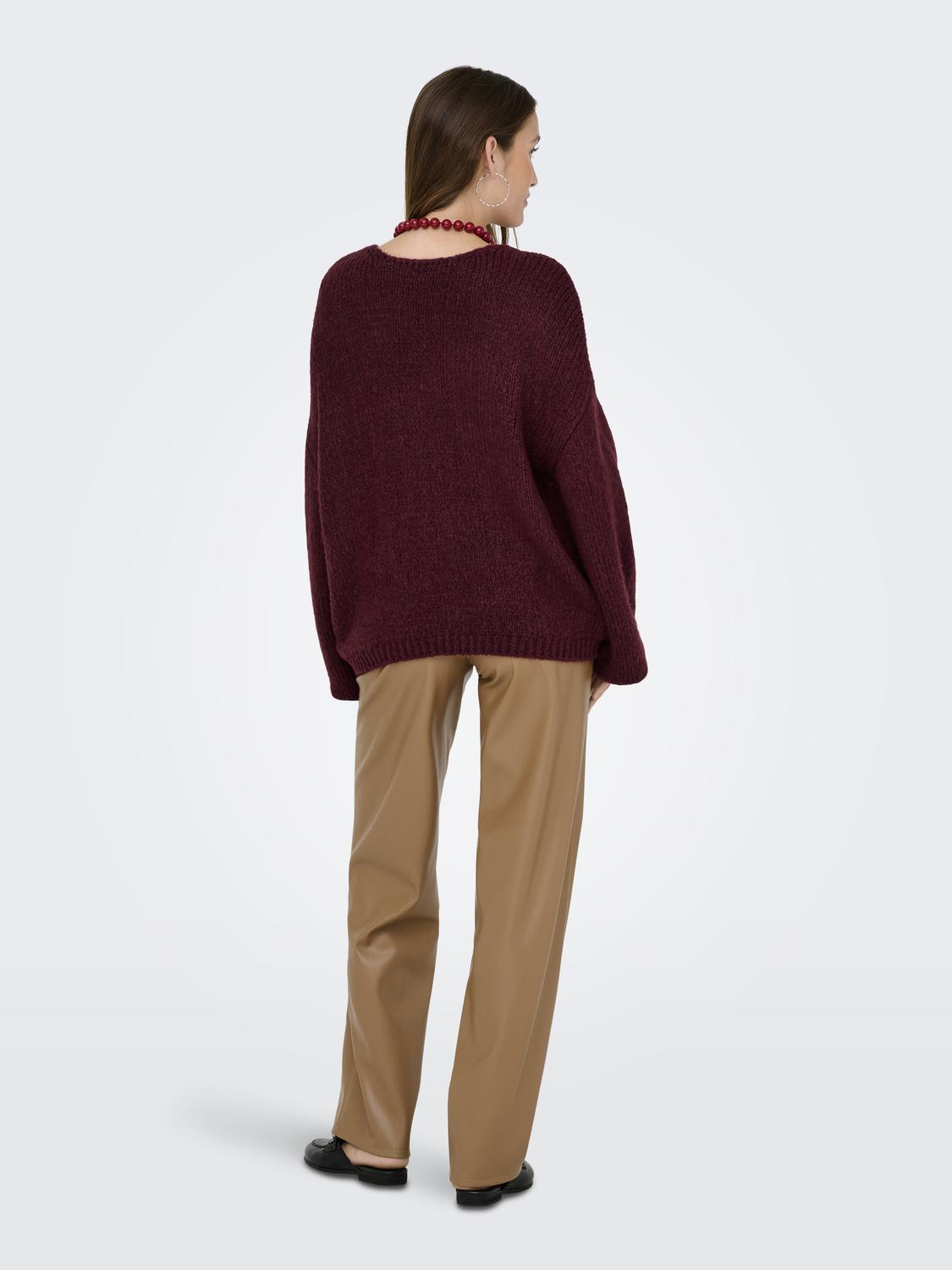 JDYDINEA L/S REVERSIBLE PULLOV. KNT NOOS - 2