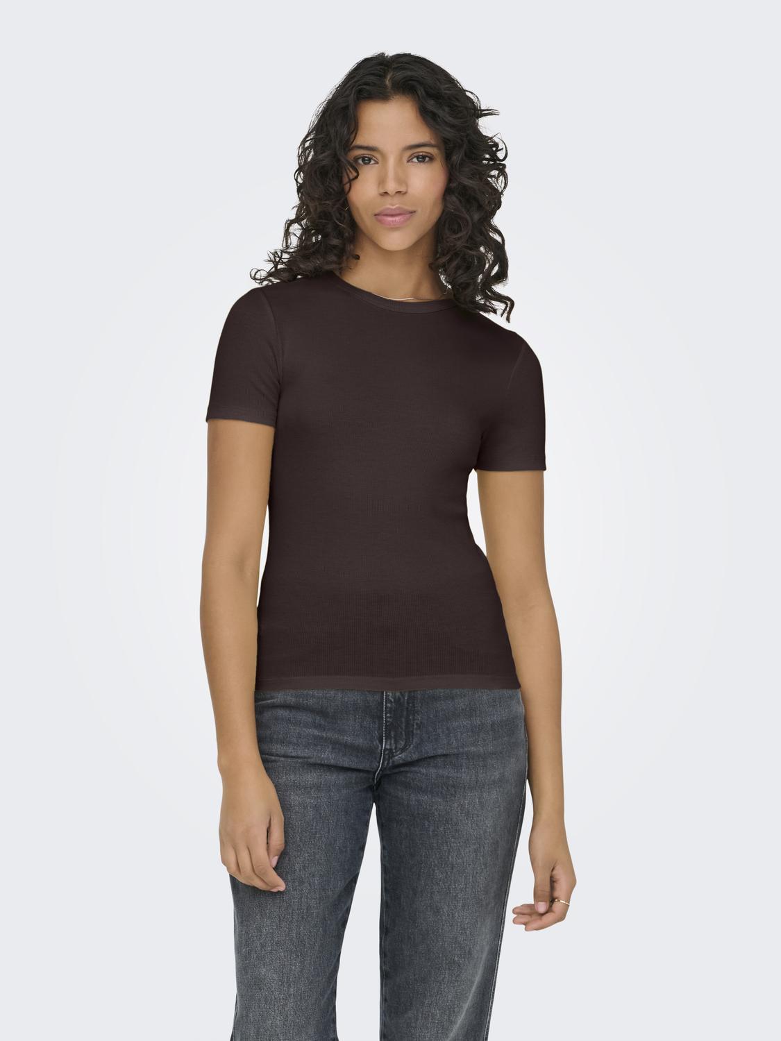 ONLJUNE ENG ANLIEGENDES T-SHIRT