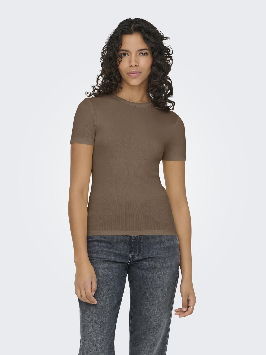 ONLJUNE ENG ANLIEGENDES T-SHIRT