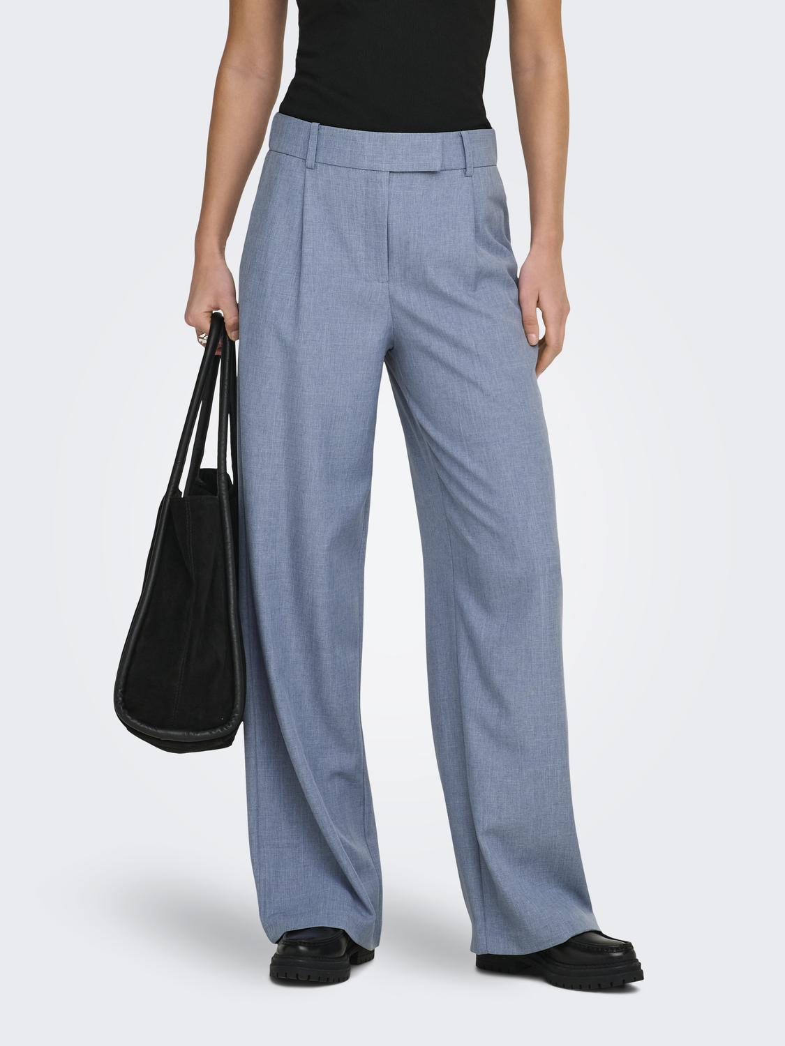 ONLLINDA HW STR MEL PANTS TLR NOOS