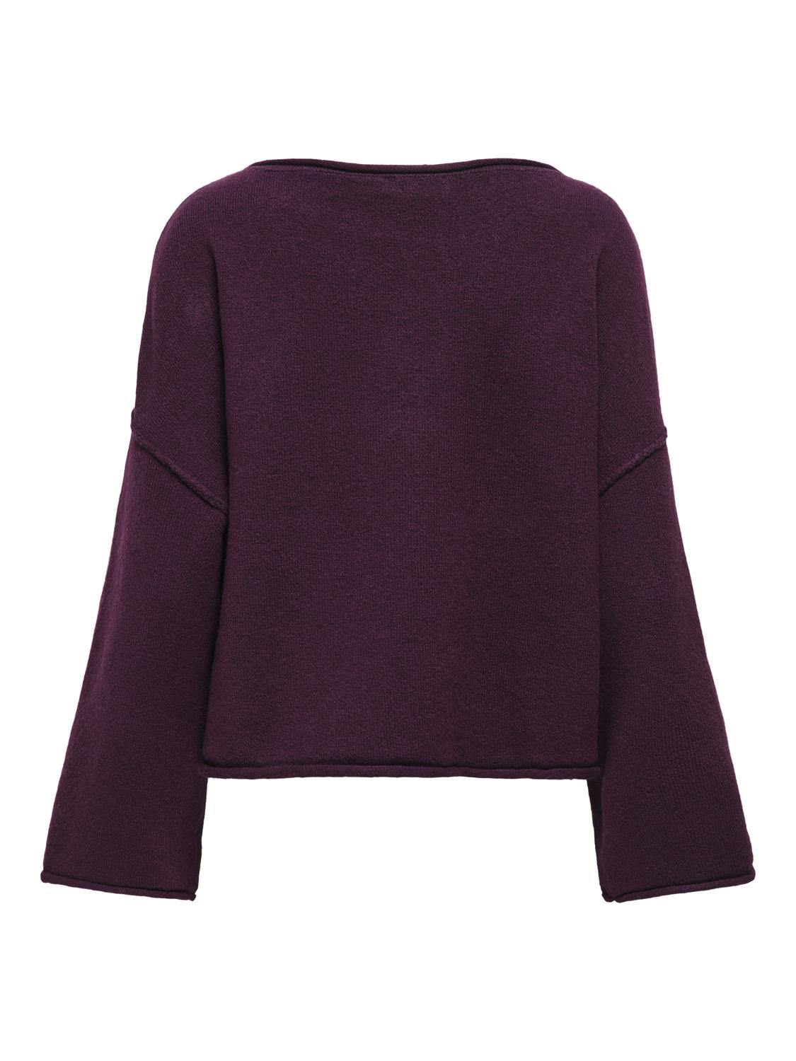 JDYRUE LIFE L/S BOAT NECK PULL KNT NOOS - 7