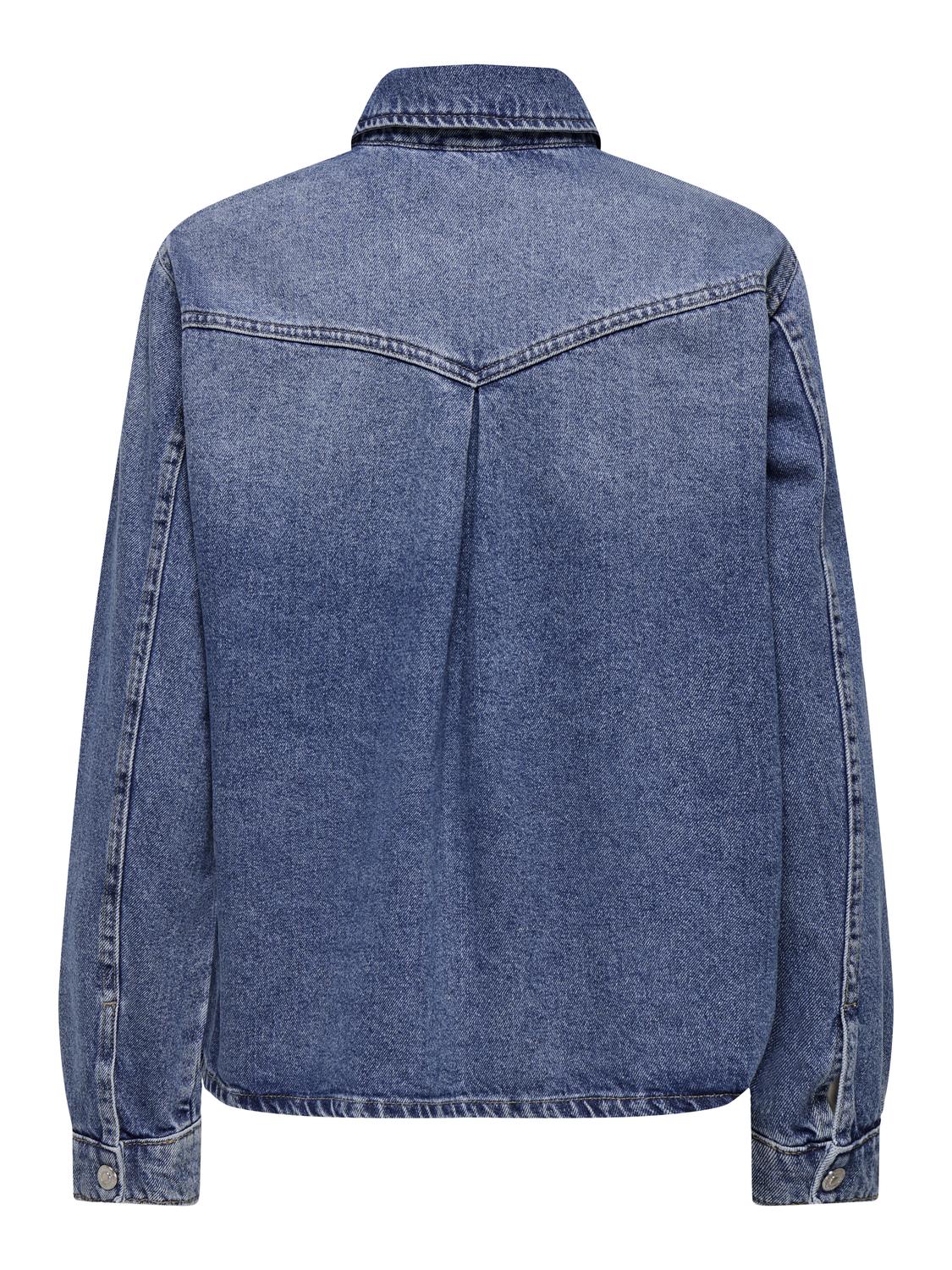 ONLELLA L/S POCKET SHIRT TAI519 DNM NOOS - 7