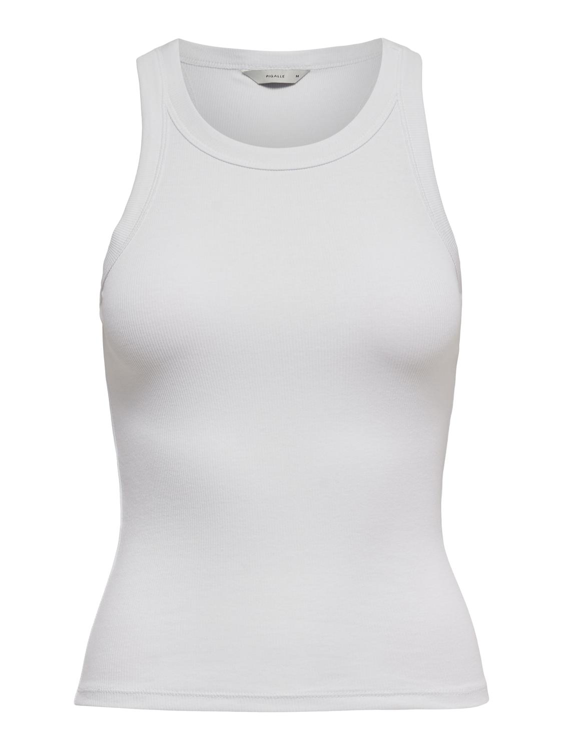 PGJILL BASIC ærmeløs tanktop med slank pasform