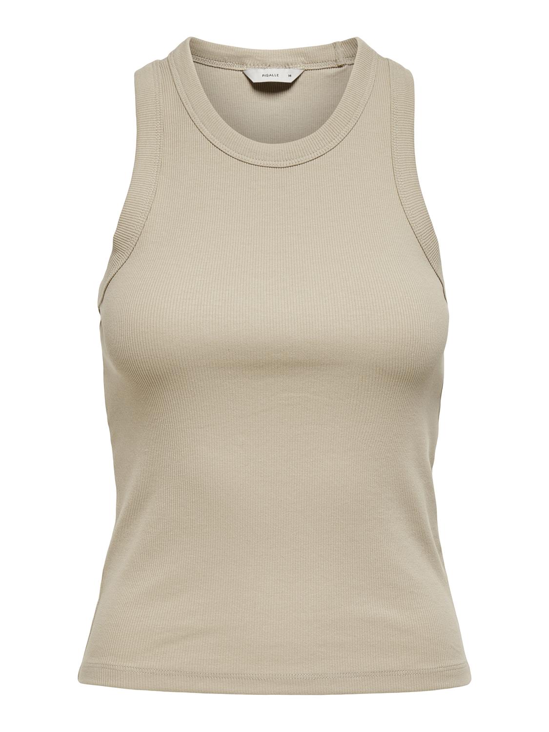 PGJILL BASIC Ärmelloses Tanktop mit schmaler Passform
