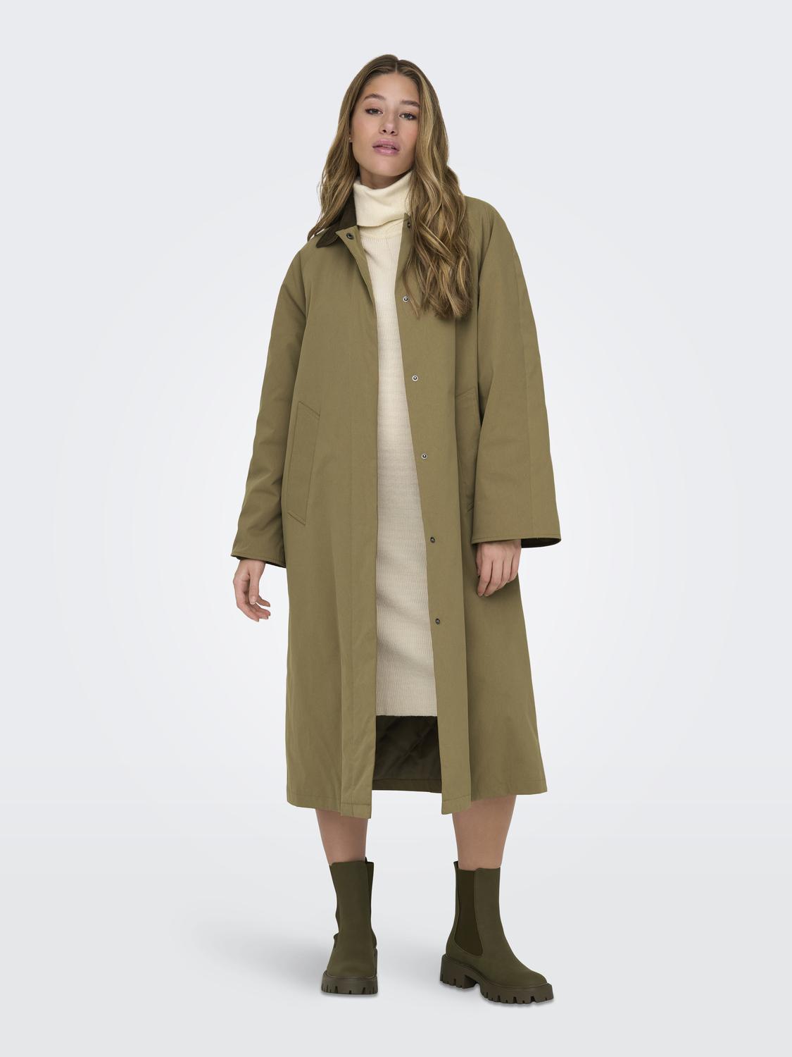 ONLORCHID CORDUROY MIX TRENCHCOAT OTW - 6