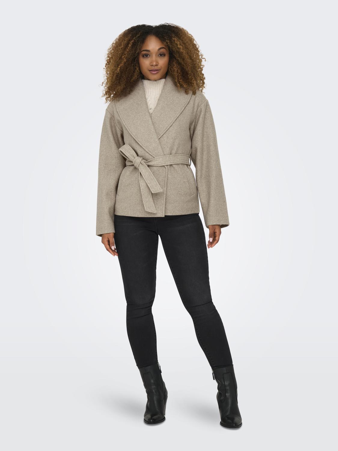 ONLAUGUSTA SHORT COAT OTW NOOS - 6