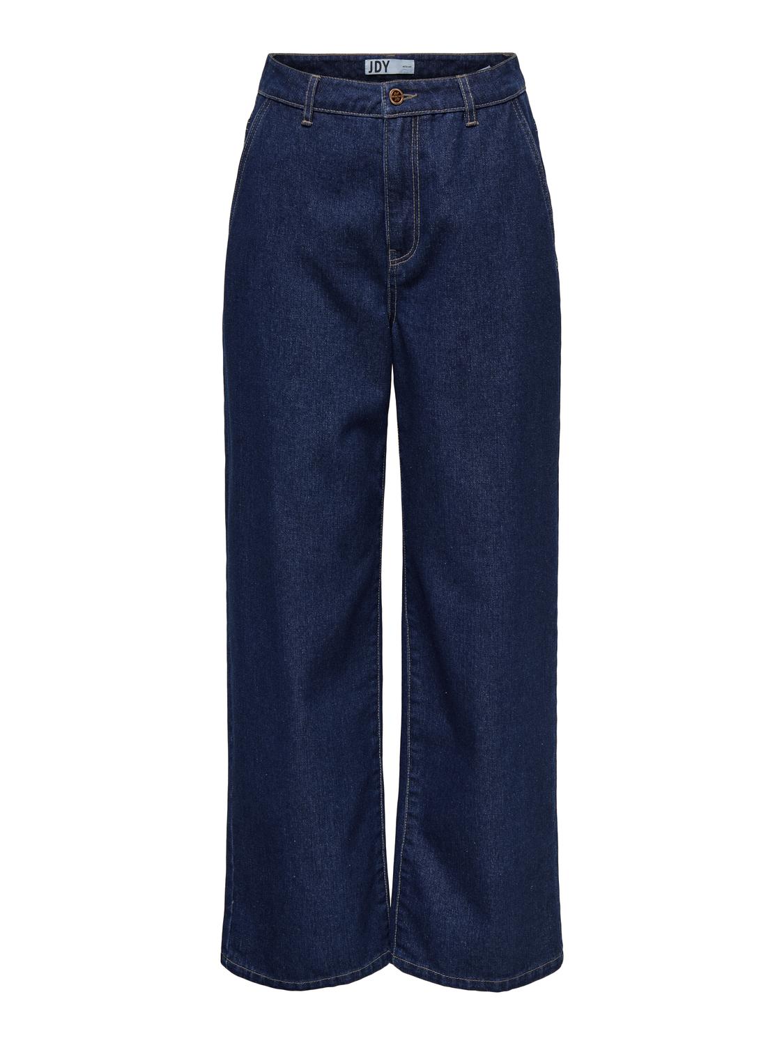 JDYSALLY HW STRAIGHT STITCH JEANS DNM - 3