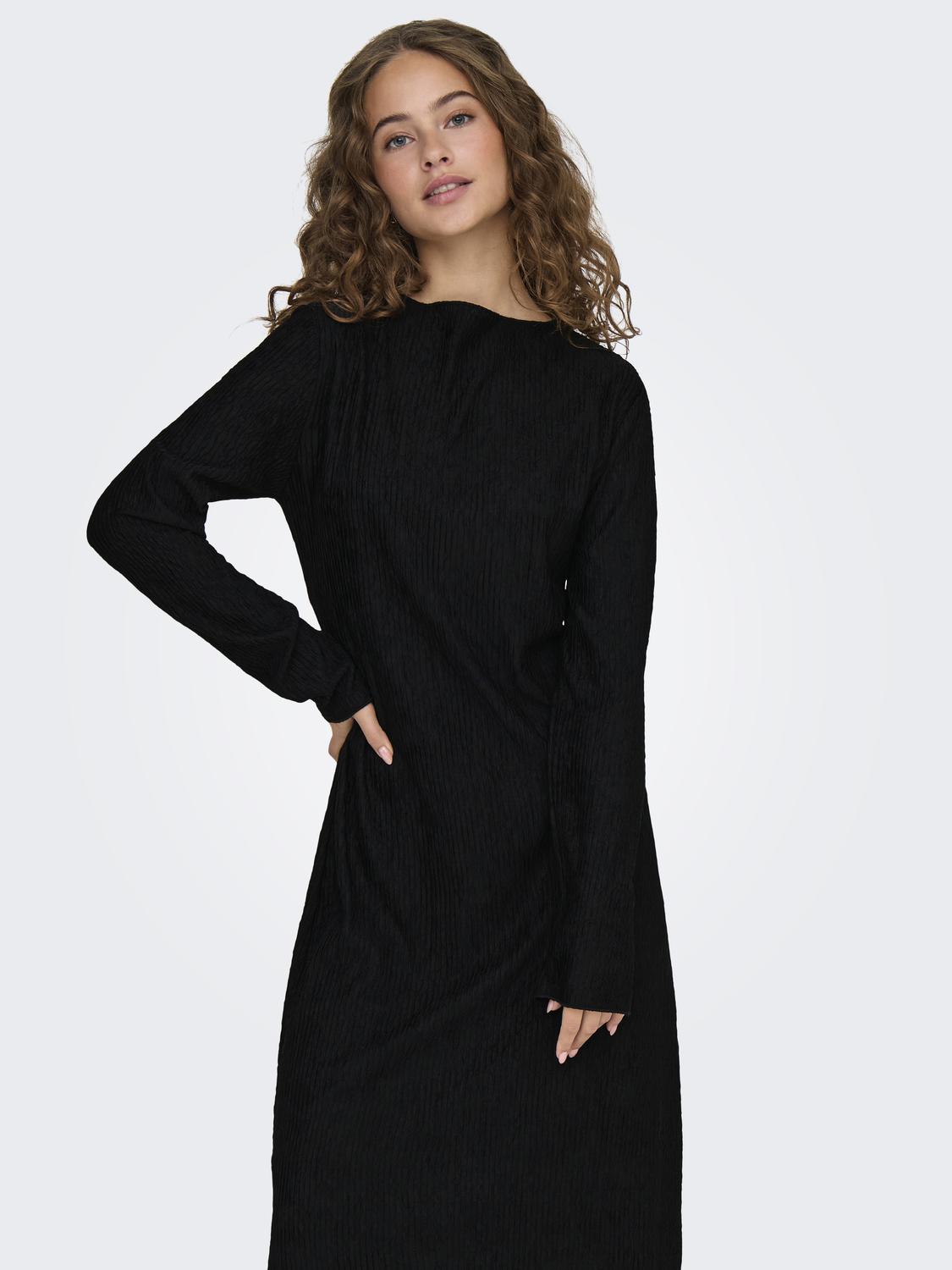 JDYBELLA L/S STRUCTURE DRESS JRS - 5