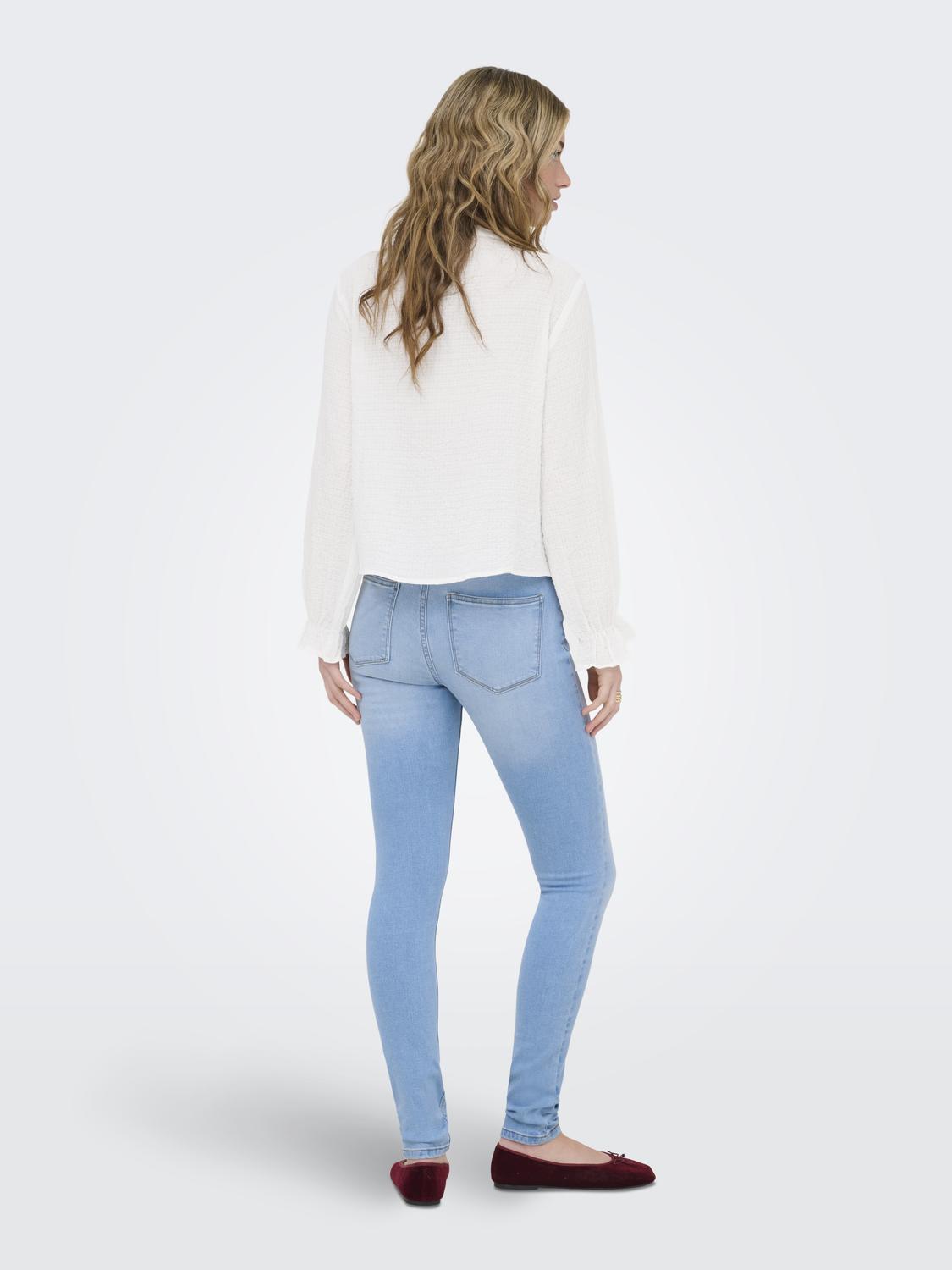 ONLVICKY LIFE L/S EMB TOP WVN NOOS - 2