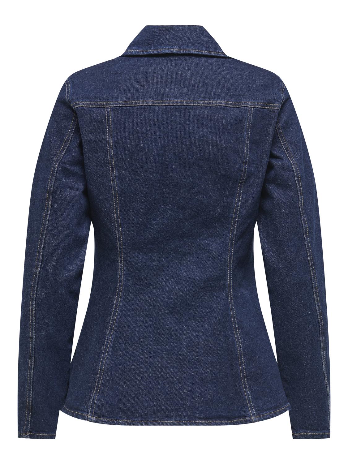 ONLELLE L/S FITTED DNM JACKET GUA - 8