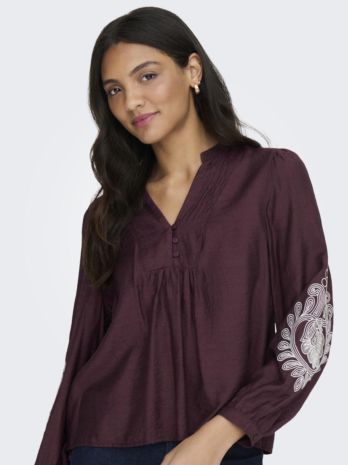 ONLKANA Regular Fit Top mit Knopfdetail für den Alltag - 4