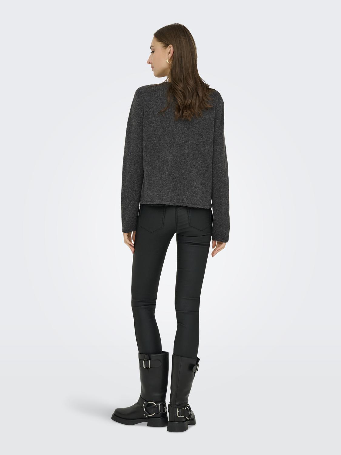 JDYRUE L/S ONEBUTTON CARDI KNT NOOS - 2