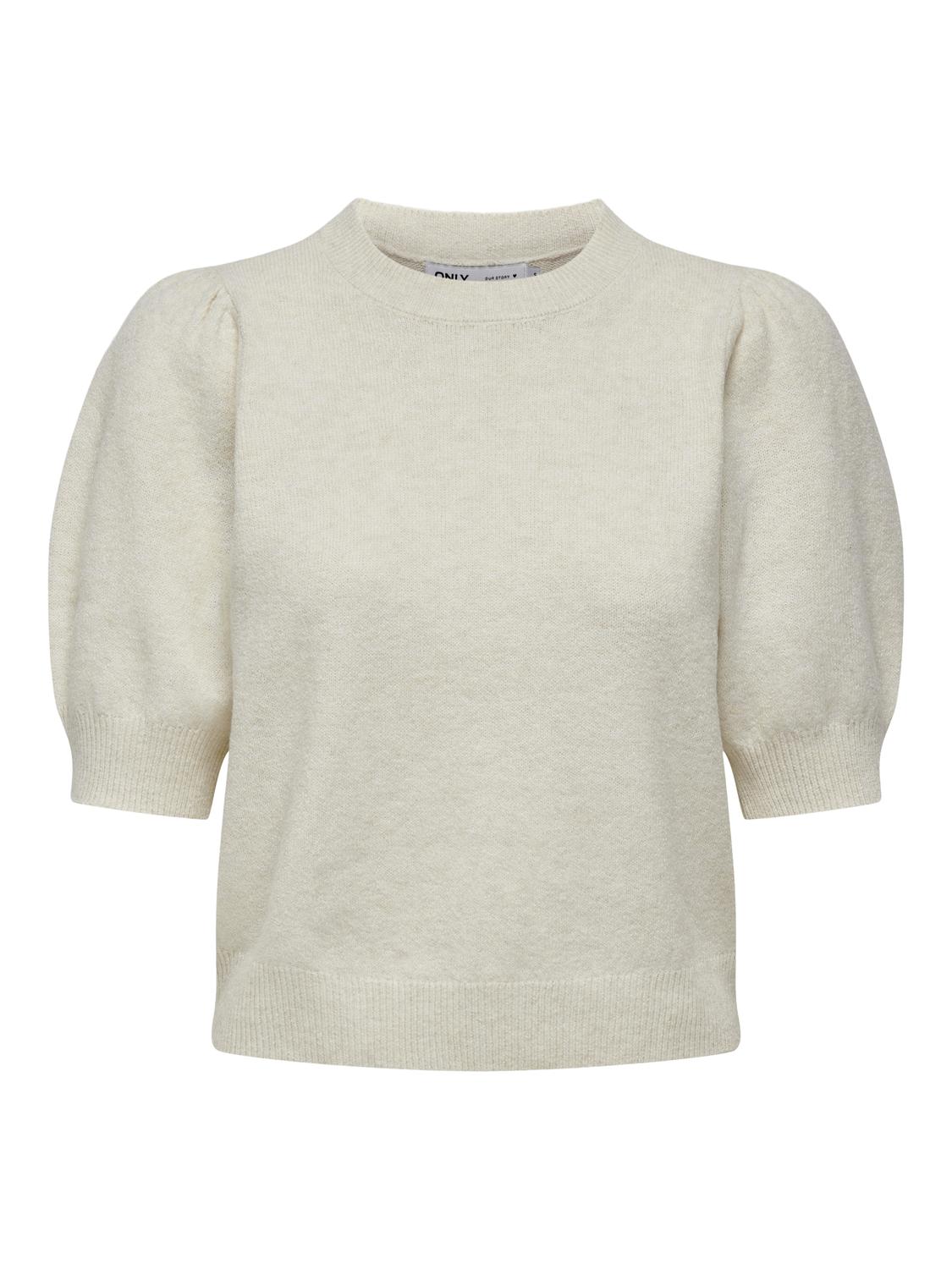 ONLRICA Lange ermer Strikket genser med O-halspassform - 3