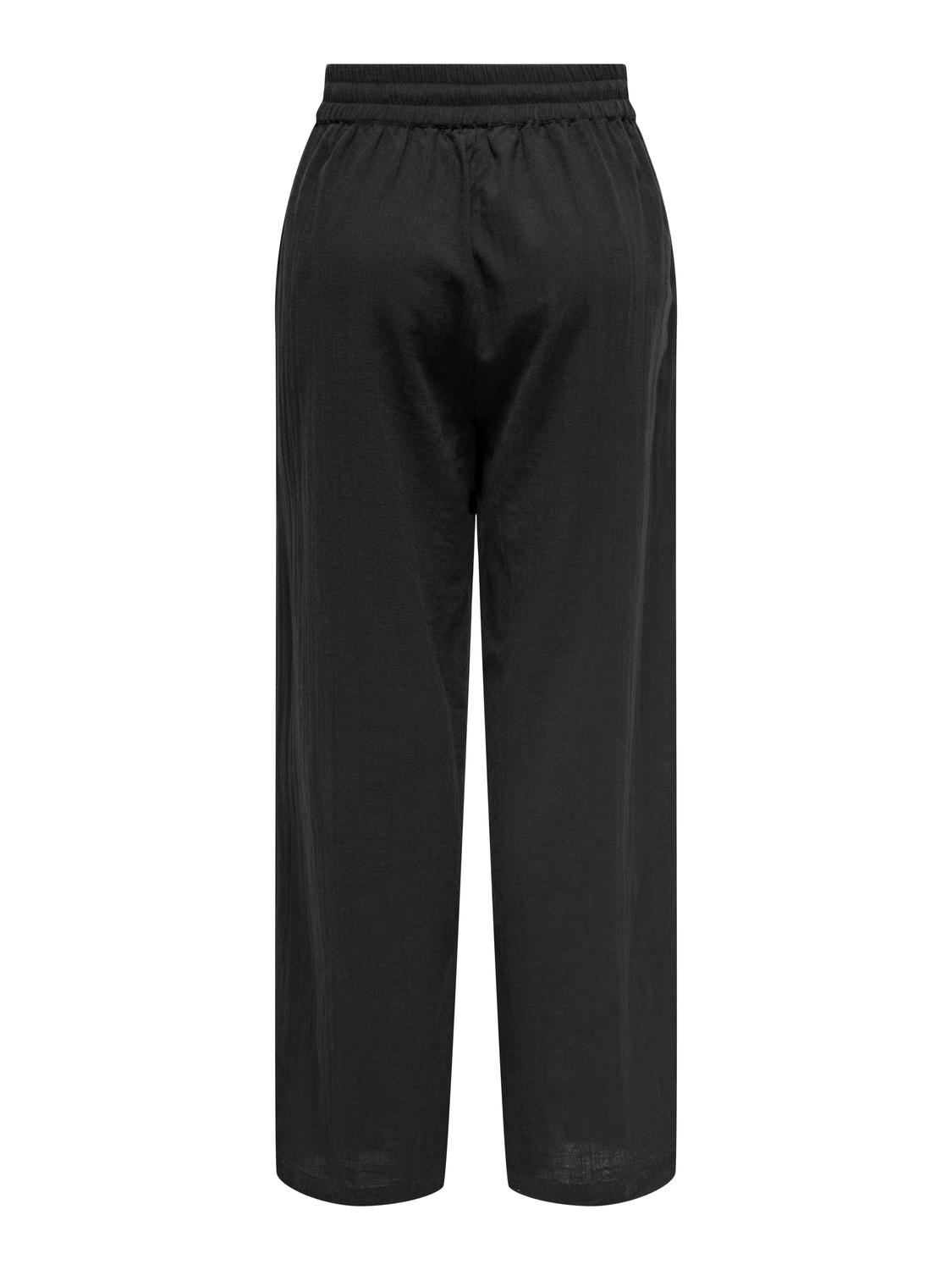 ONLTIZANA Grunnleggende elastisk midjebukse med sidelommer - 7
