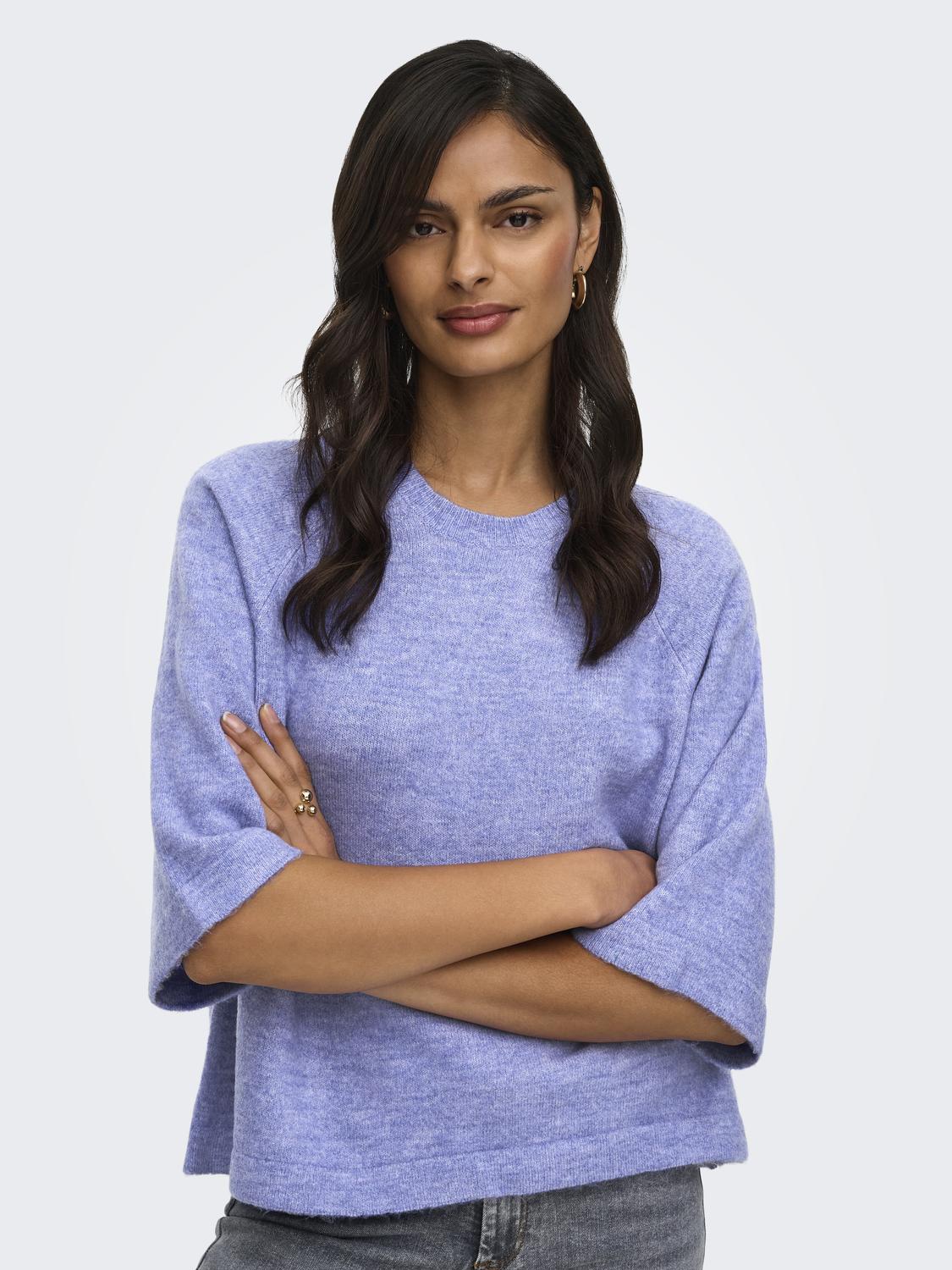 ONLSIMONI 3/4 PULLOVER KNT NOOS - 5