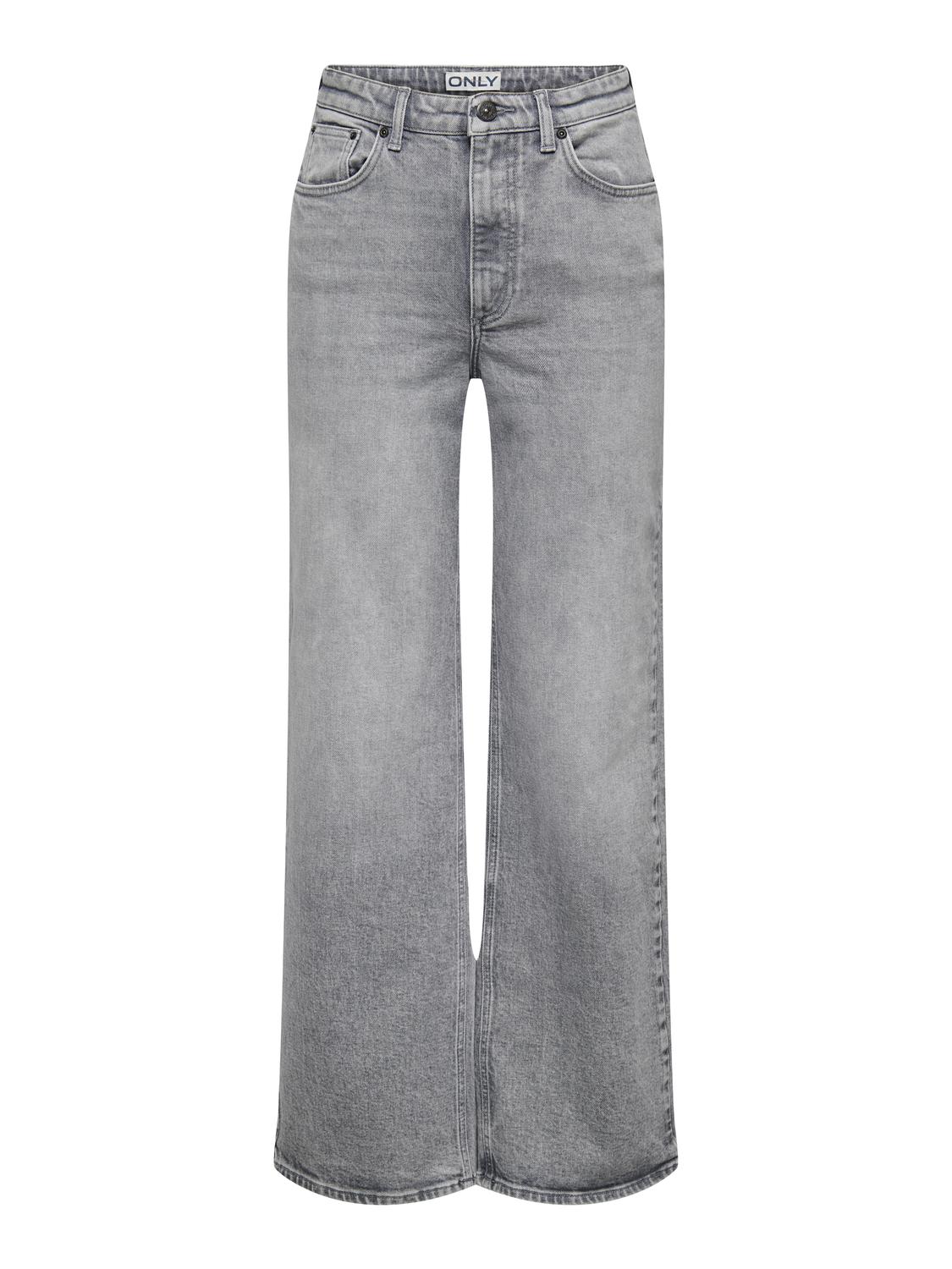 ONLJUICY Jeans med høj talje og bred pasform og møntlomme - 3