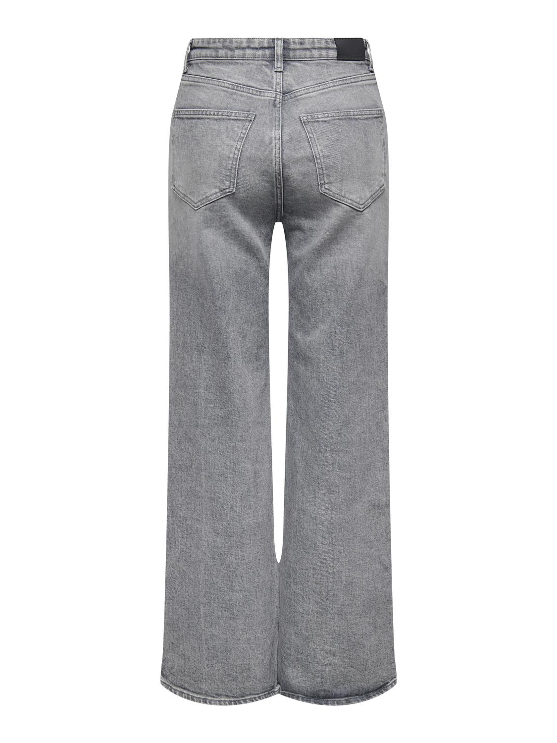 ONLJUICY Jeans med høj talje og bred pasform og møntlomme - 7