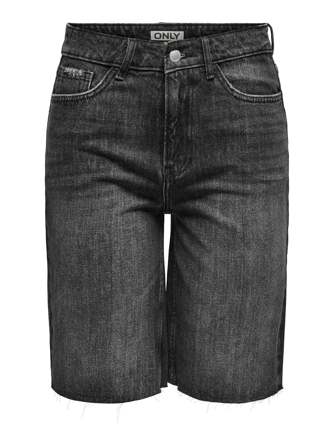 ONLCARO HW LONG RW SHORTS AZG64 DNM