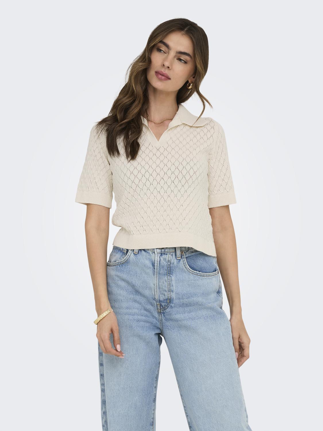 ONLCOSIMA SS STRUCTURE POLO KNT NOOS
