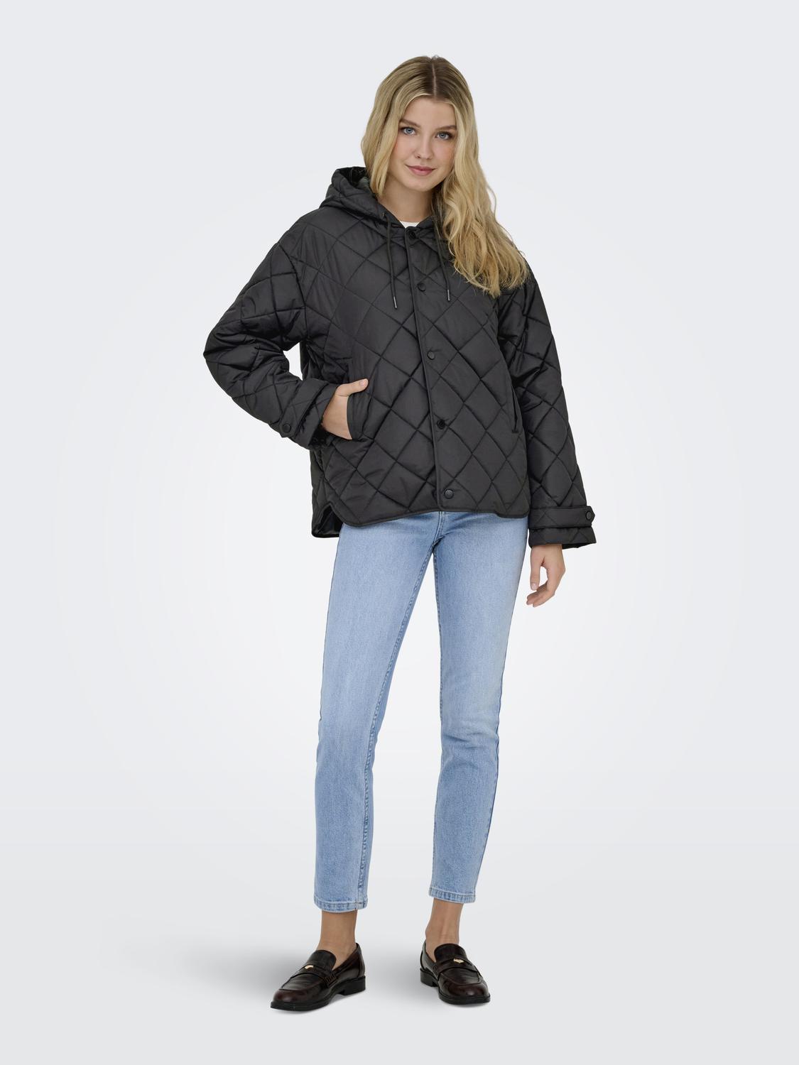 ONLJULIET QUILTED HOOD JACKET OTW - 6